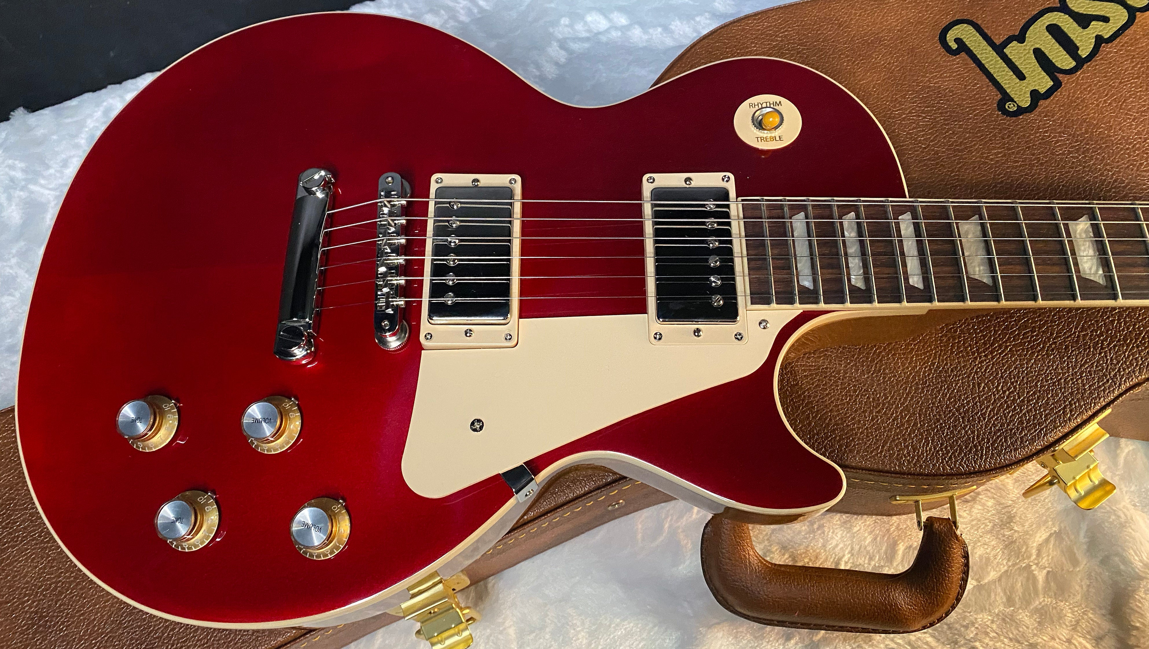 NEW ! Gibson Les Paul Standard '60s - Sparkling Burgundy - 9.7lbs - Authorized Dealer - G06171