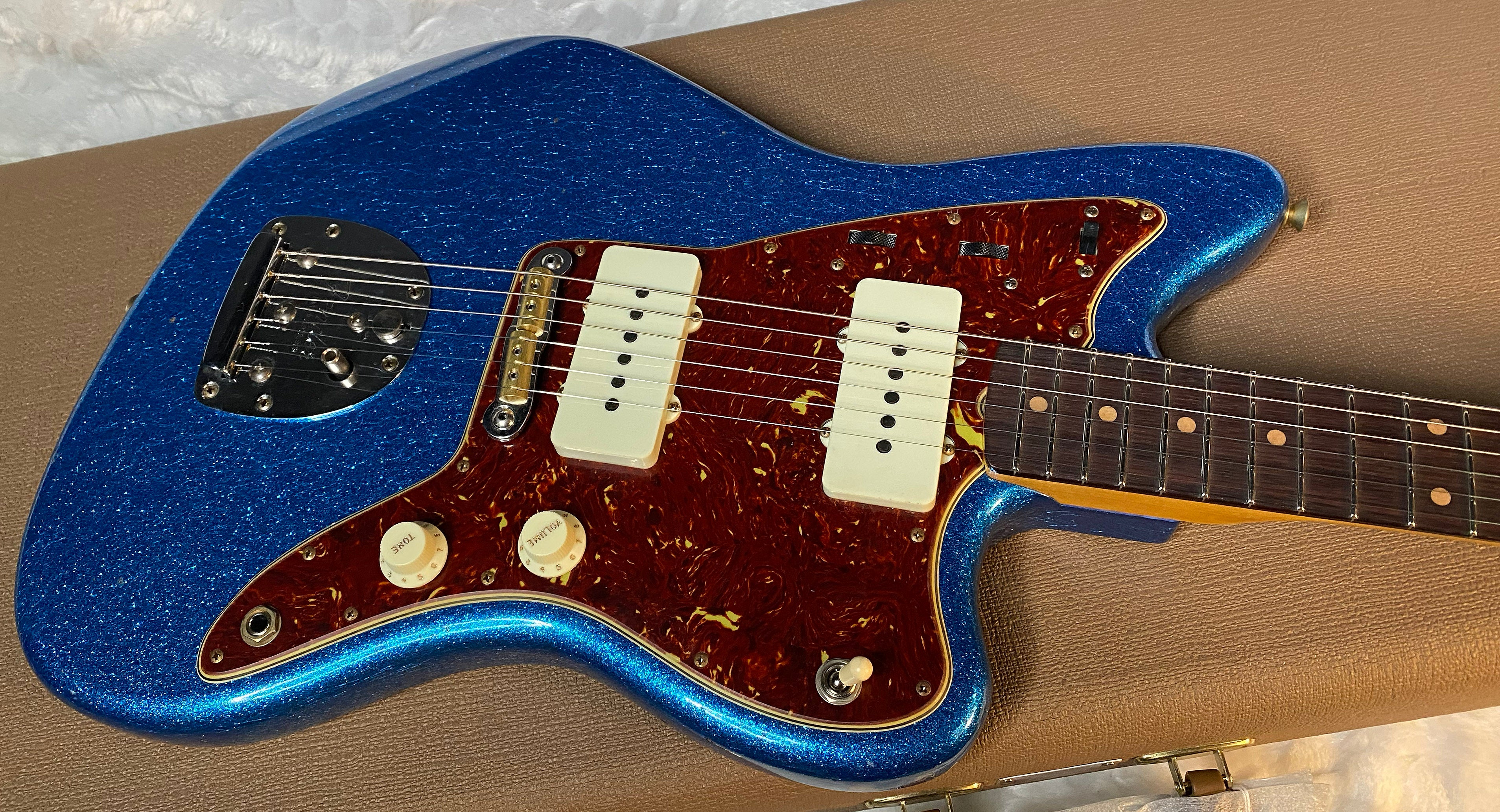 NEW! Fender Custom Shop '62 Reissue Jazzmaster Journeyman Relic - Blue Sparkle - Authorized Dealer - In-Stock! 8.2lbs - G05494