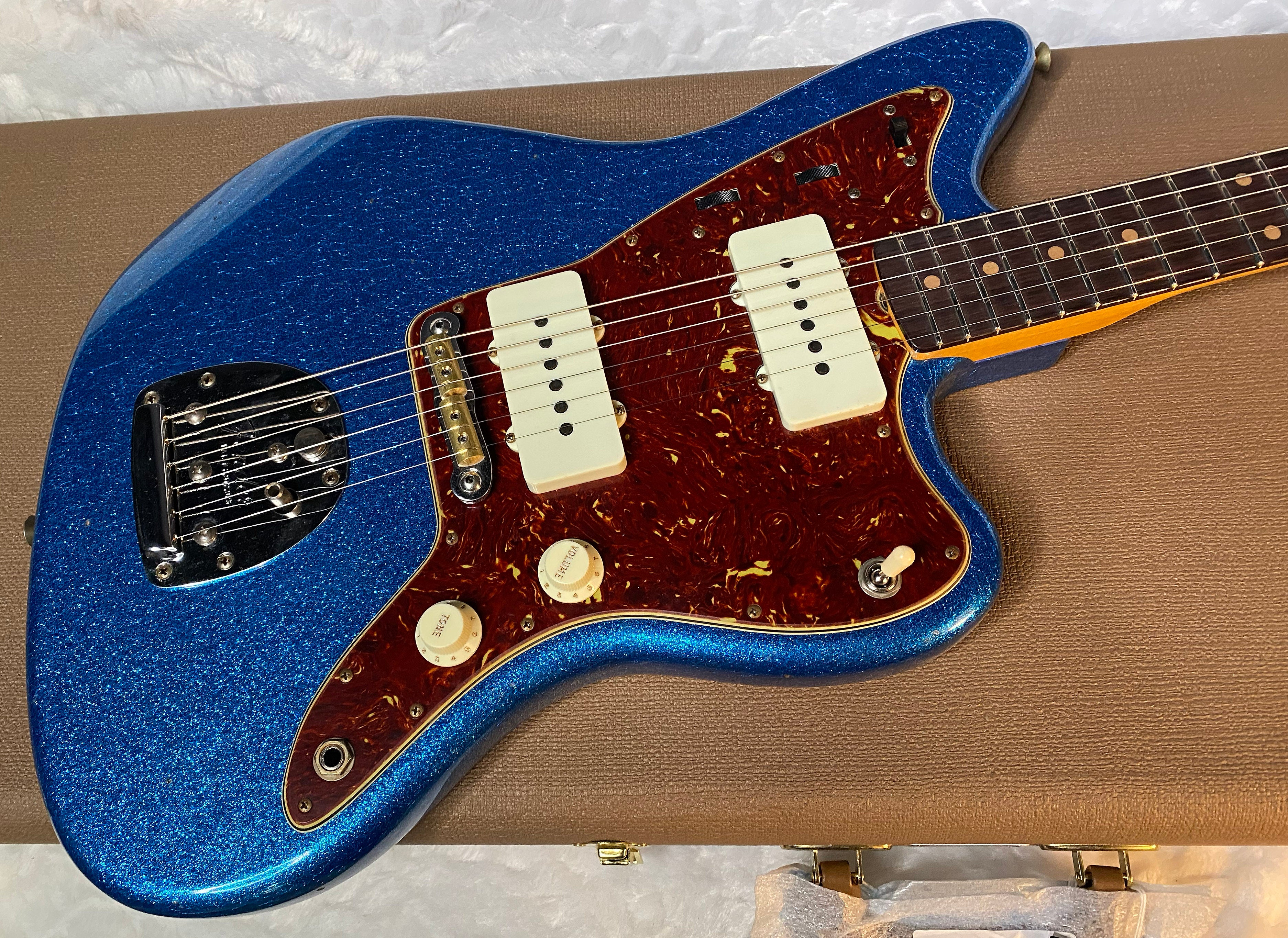 NEW! Fender Custom Shop '62 Reissue Jazzmaster Journeyman Relic - Blue Sparkle - Authorized Dealer - In-Stock! 8.2lbs - G05494