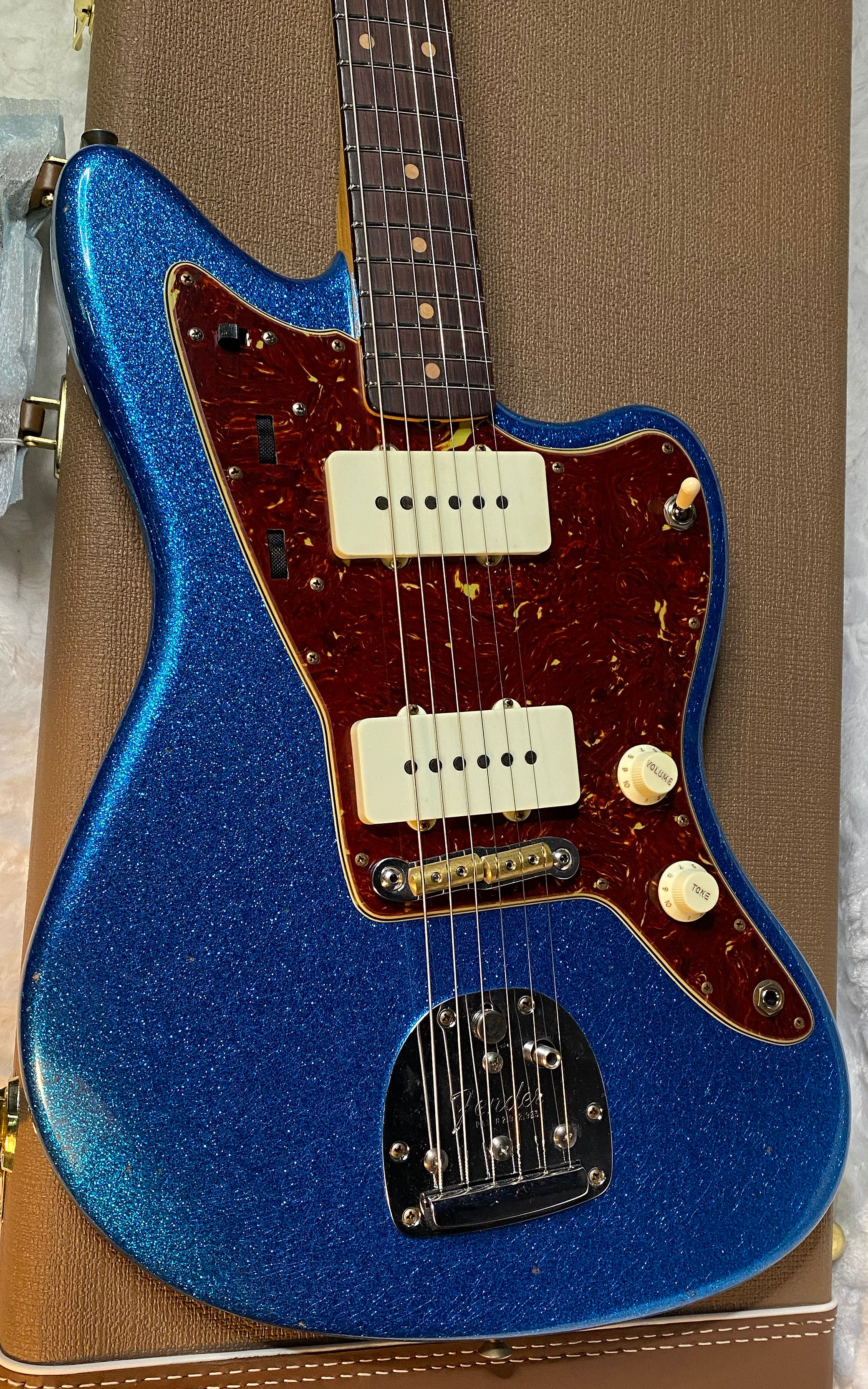 NEW! Fender Custom Shop '62 Reissue Jazzmaster Journeyman Relic - Blue Sparkle - Authorized Dealer - In-Stock! 8.2lbs - G05494