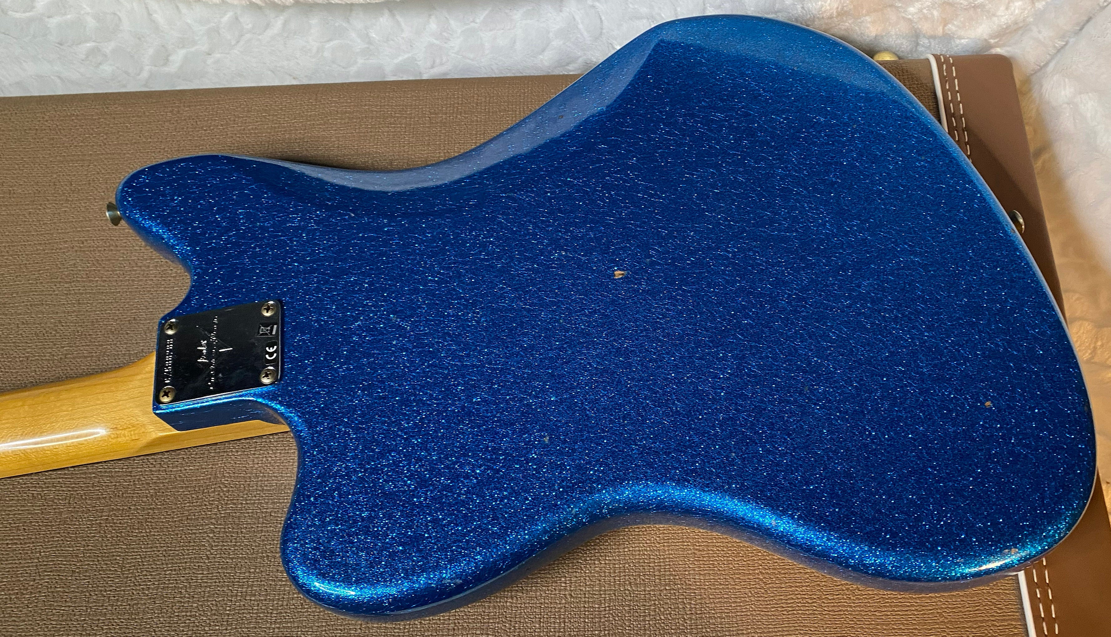 NEW! Fender Custom Shop '62 Reissue Jazzmaster Journeyman Relic - Blue Sparkle - Authorized Dealer - In-Stock! 8.2lbs - G05494