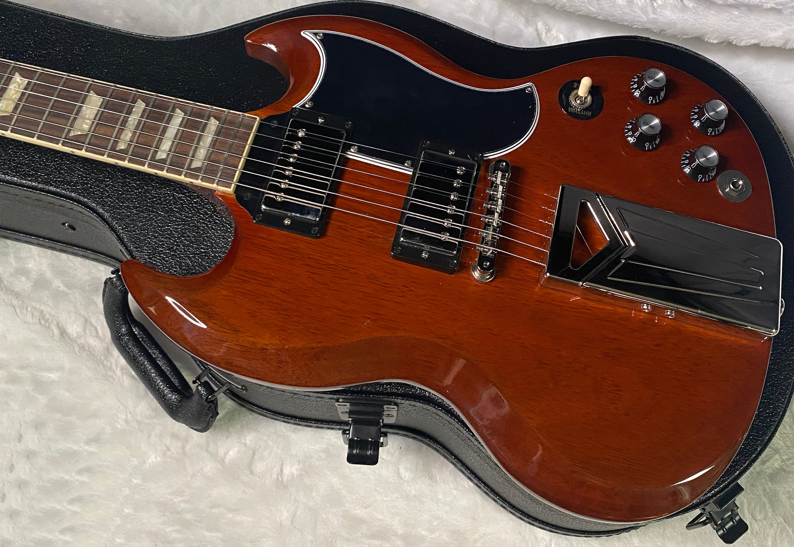 NEW ! Gibson Gibson USA: Jake Kiszka SG Standard Limited Edition - Faded Cherry - Only 6.1lbs - Greta Van Fleet - Authorized Dealer - G06802