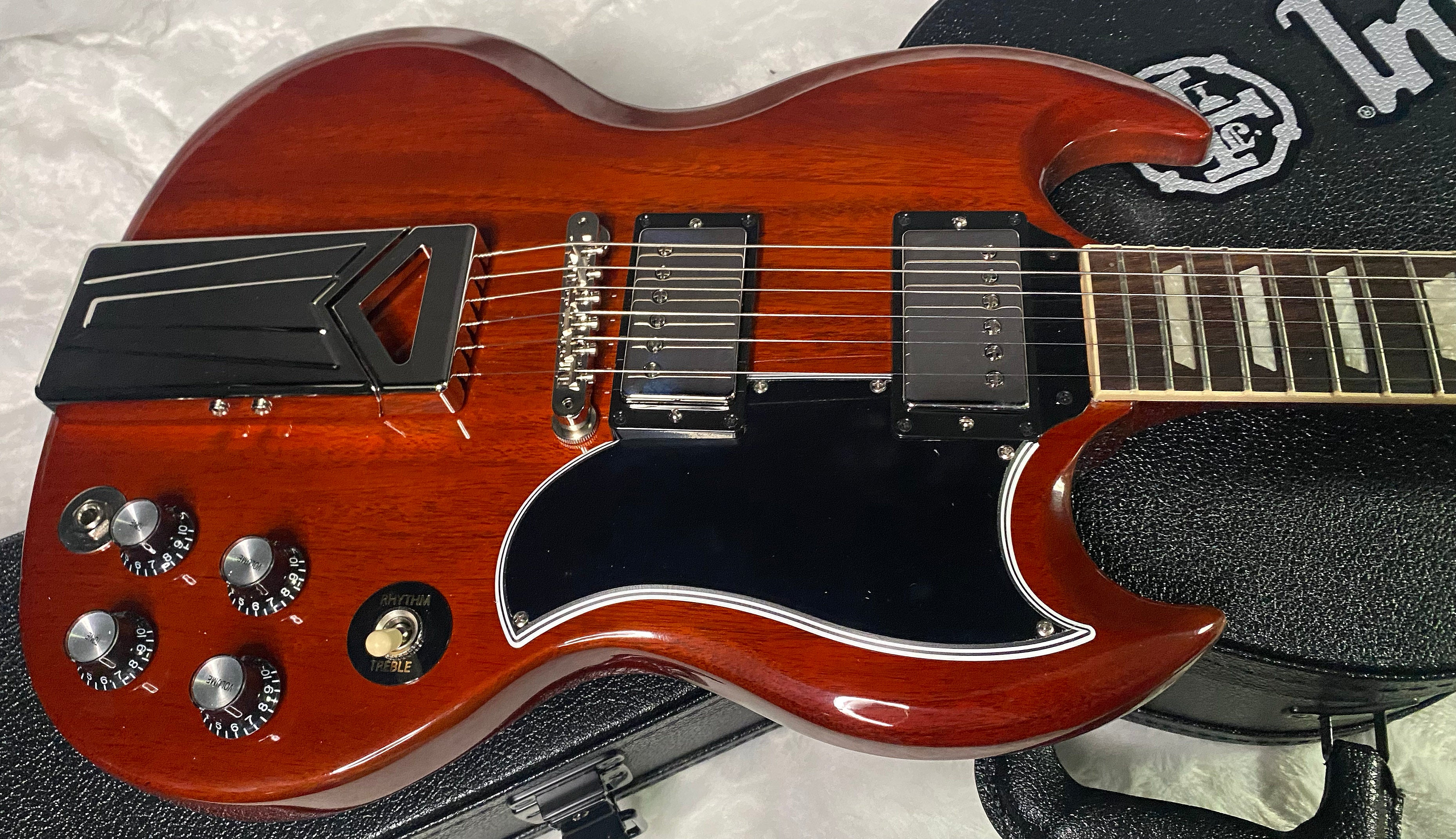 NEW ! Gibson Gibson USA: Jake Kiszka SG Standard Limited Edition - Faded Cherry - Only 6.1lbs - Greta Van Fleet - Authorized Dealer - G06804