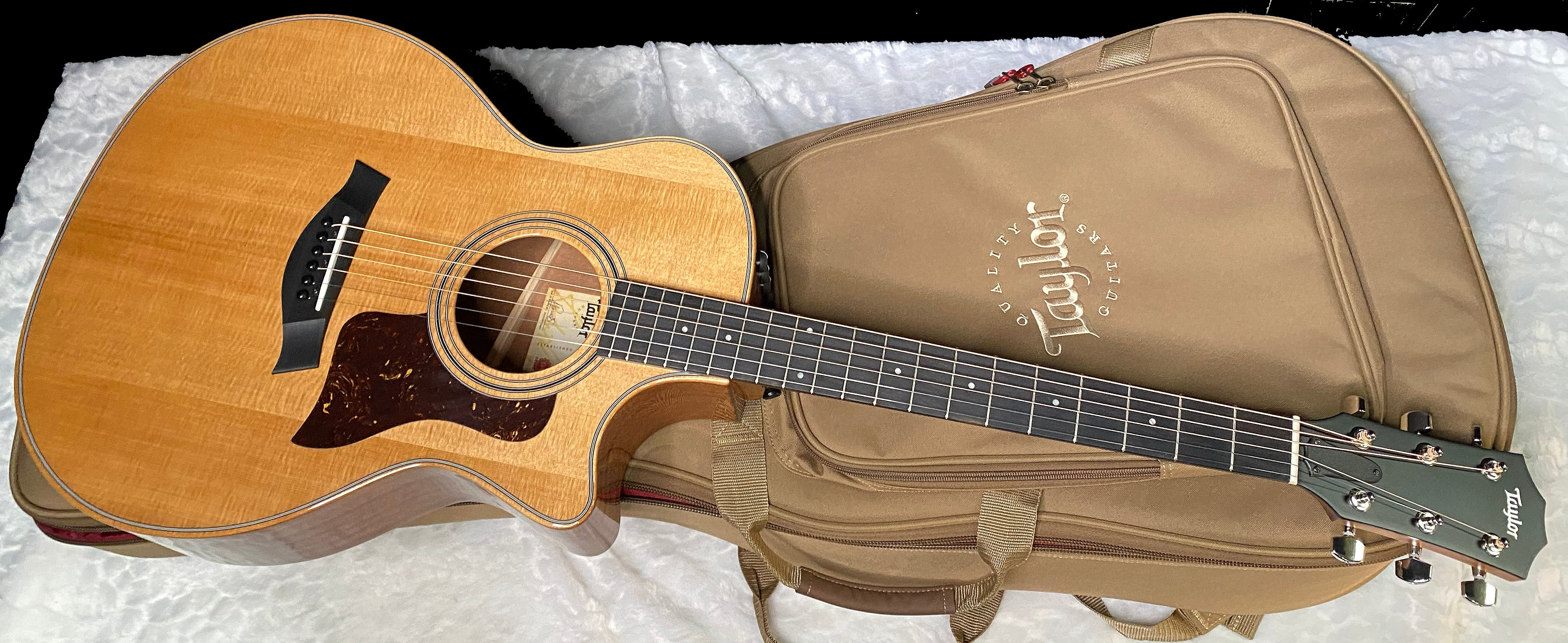 NEW! Taylor 314ce Studio Acoustic-Electric Guitar - Natural - Authorized Dealer - 4.6lbs - G06233