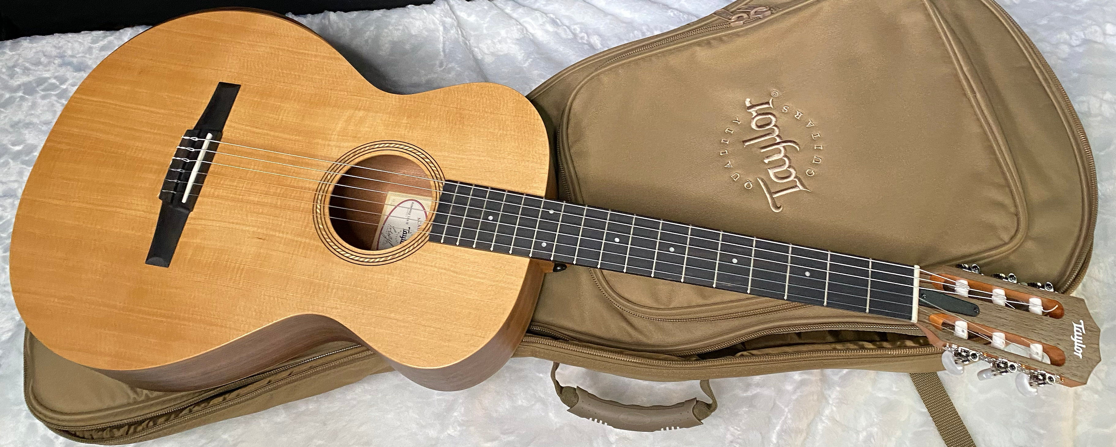NEW ! Taylor Academy 12e-N Nylon-string Acoustic-electric Guitar - Natural - 4lbs - Authorized Dealer - G06235