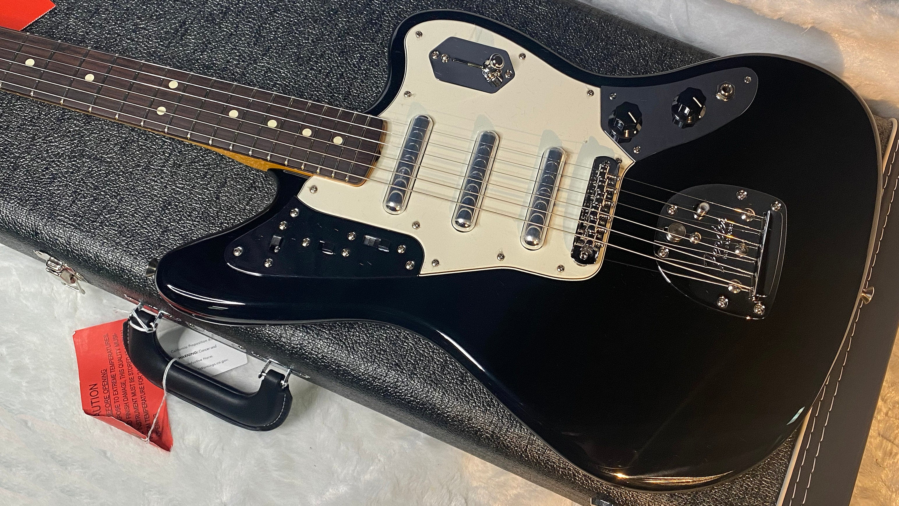 NEW! Fender Limited Edition Johnny Marr Signature Special Jaguar - Black Finish - Authorized Dealer - G06959