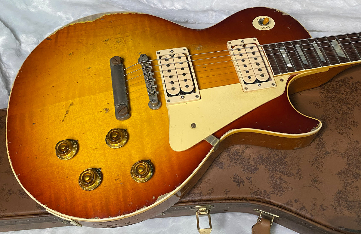 NEW! Gibson Custom 1957 Les Paul Standard Reissue - Refin Burst, Ultra Heavy Aged 2026 Limited Edition Collection - Only 7.95 lbs!! - IN-STOCK! - Authorized Dealer - G07681