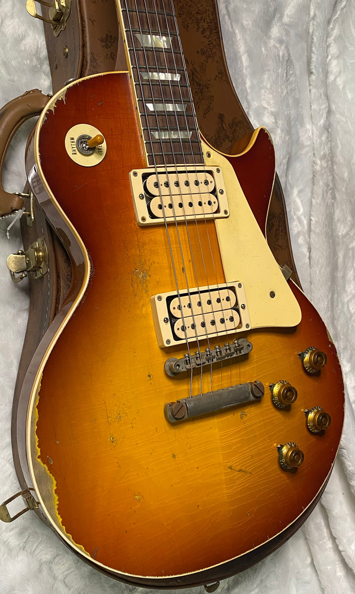 NEW! Gibson Custom 1957 Les Paul Standard Reissue - Refin Burst, Ultra Heavy Aged 2026 Limited Edition Collection - Only 7.95 lbs!! - IN-STOCK! - Authorized Dealer - G07681