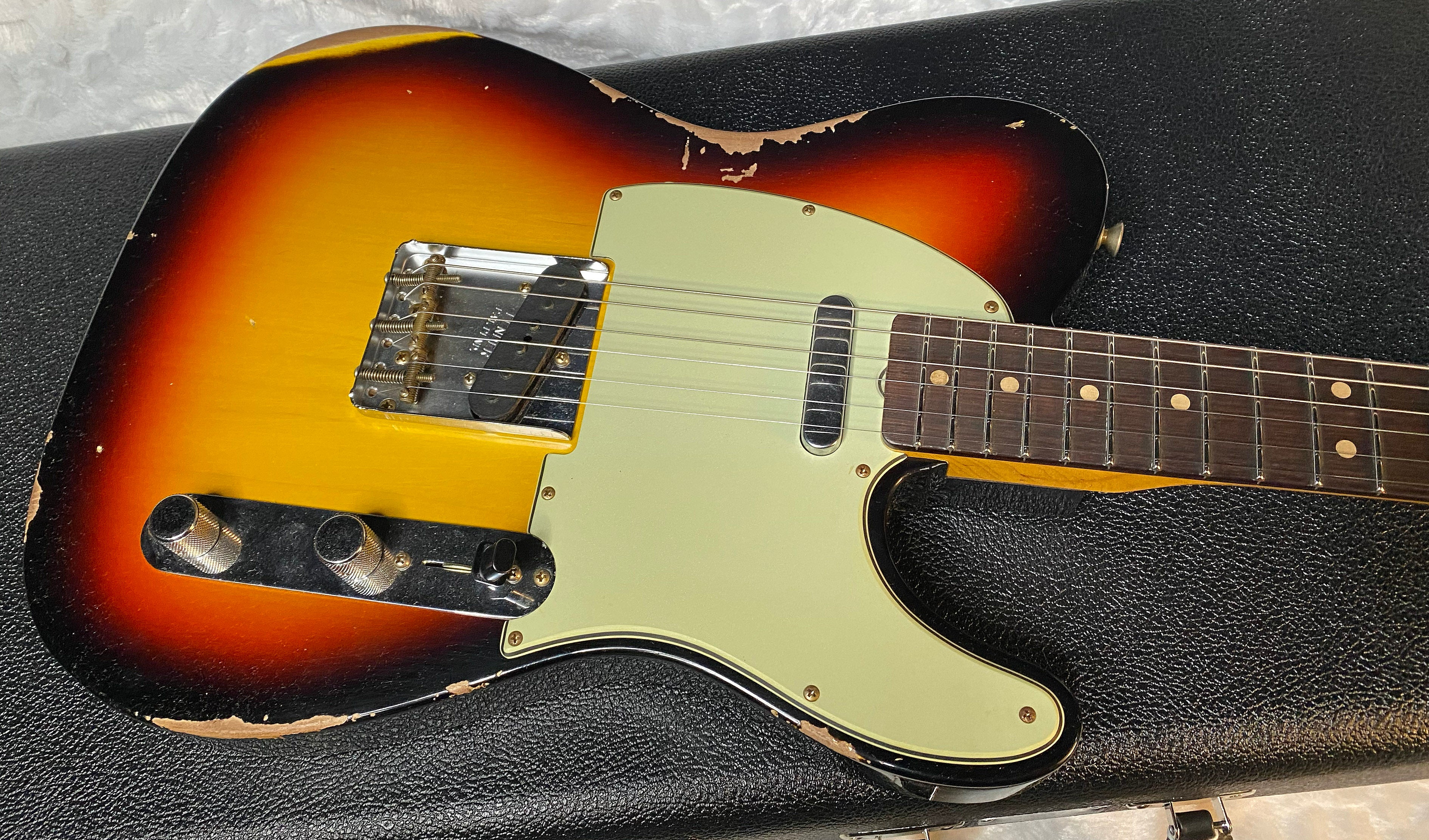 NEW! Fender '63 Relic Limited Edition Telecaster - Handwound PU's - Custom Shop - Authorized Dealer - Sunburst 7.25lbs - G05514