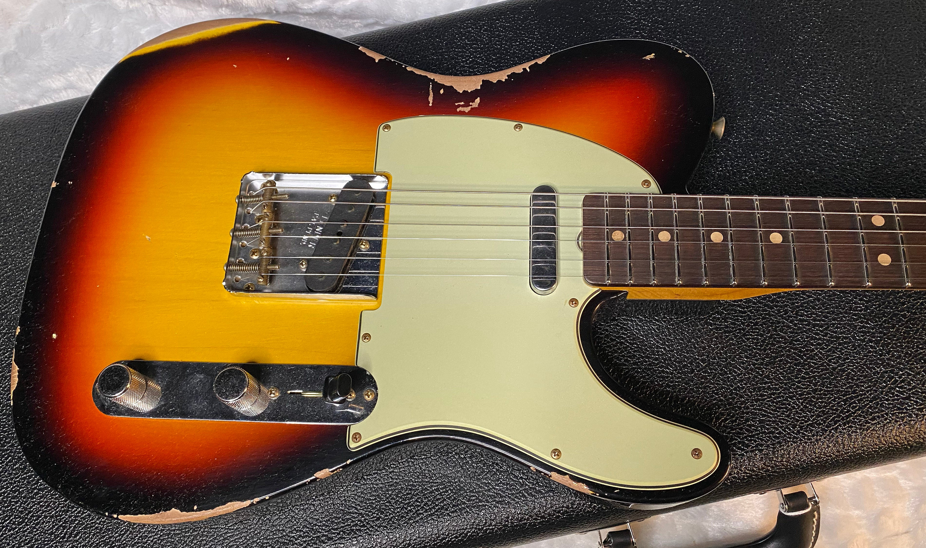 NEW! Fender '63 Relic Limited Edition Telecaster - Handwound PU's - Custom Shop - Authorized Dealer - Sunburst 7.25lbs - G05514