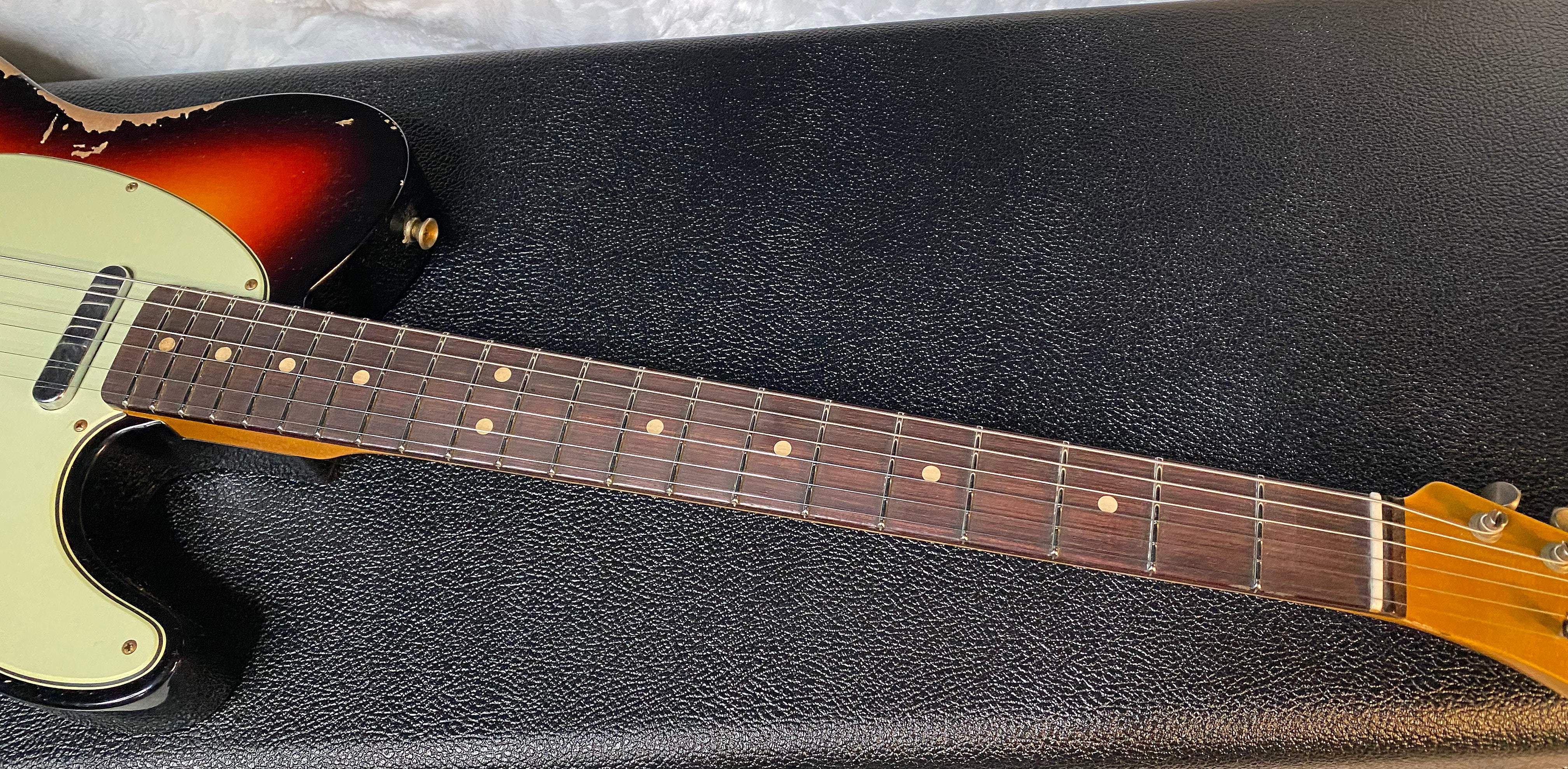 NEW! Fender '63 Relic Limited Edition Telecaster - Handwound PU's - Custom Shop - Authorized Dealer - Sunburst 7.25lbs - G05514