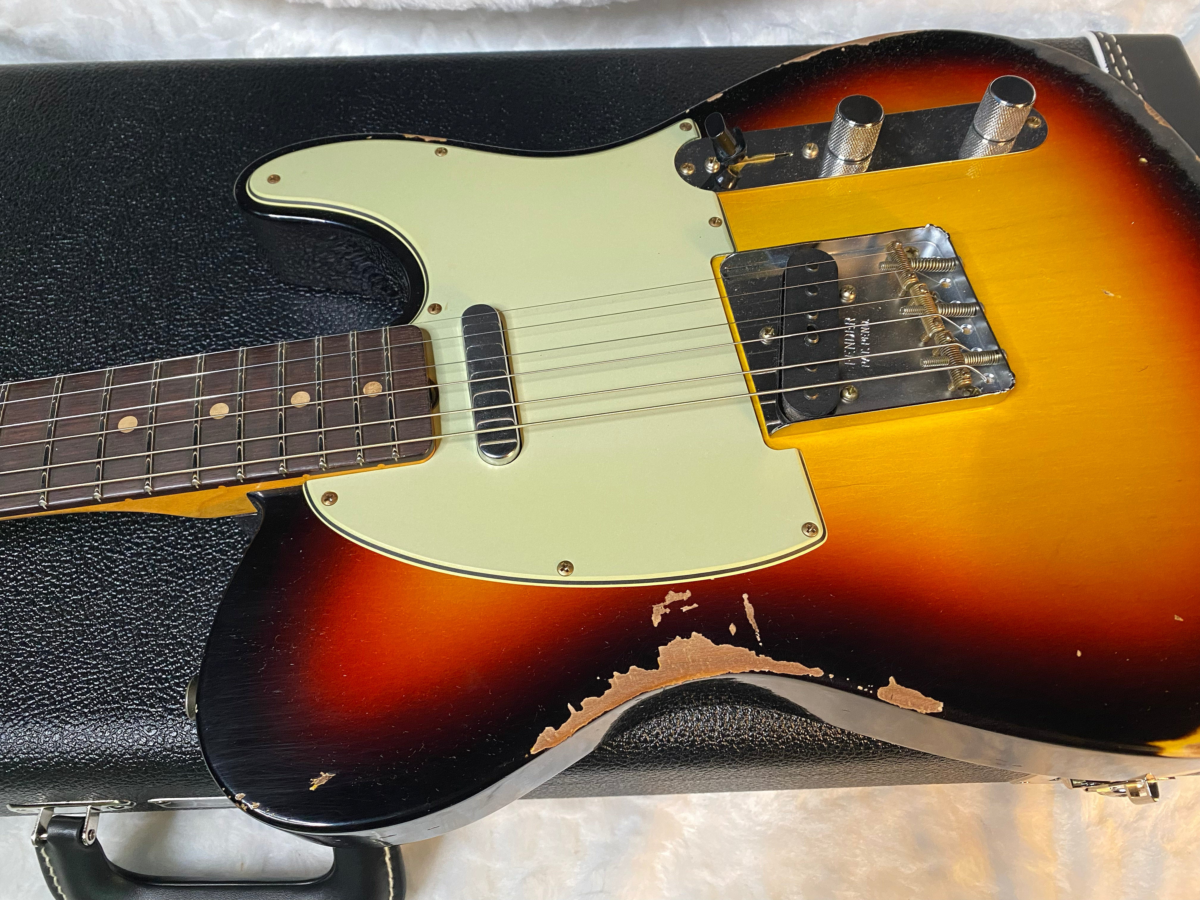 NEW! Fender '63 Relic Limited Edition Telecaster - Handwound PU's - Custom Shop - Authorized Dealer - Sunburst 7.25lbs - G05514