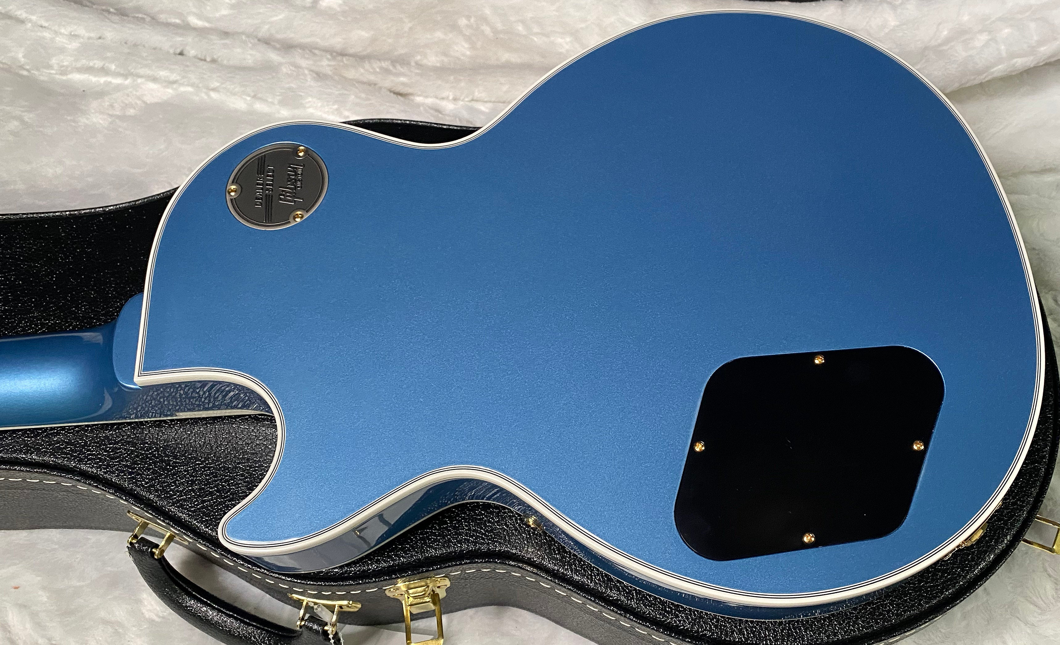 NEW! Gibson Les Paul Custom - Dealer Select - P90 Pick-Ups - Pelham Blue VOS - Custom Shop M2M - Authorized Dealer - Only 9lbs - G07687