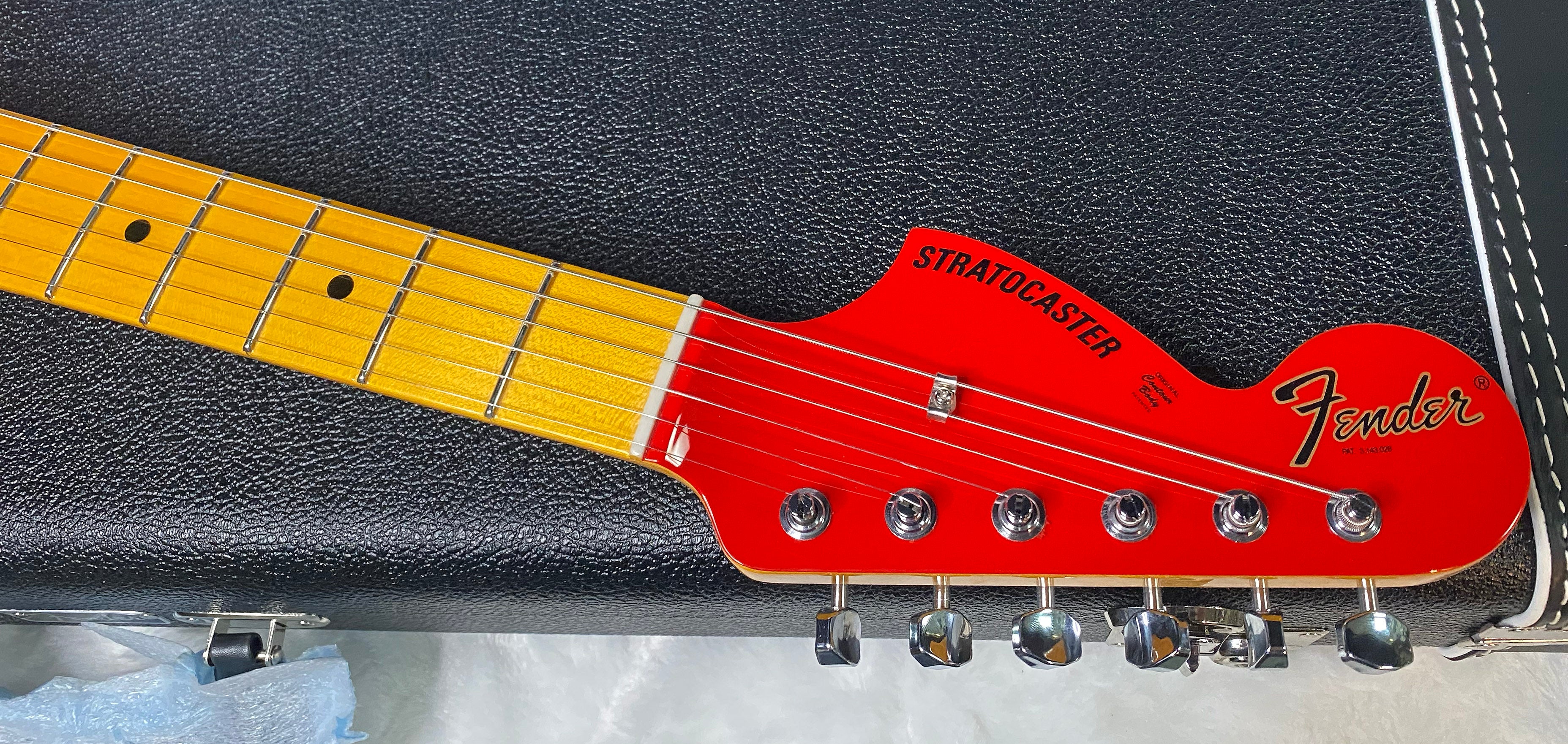NEW! Fender Custom Shop Special Run '69 Stratocaster NOS Finish - Handwound P/U's - Ferrari Red - Reverse Matching Headstock - 8 lbs - Authorized Dealer - One OFF! SUPRE RARE! G06974