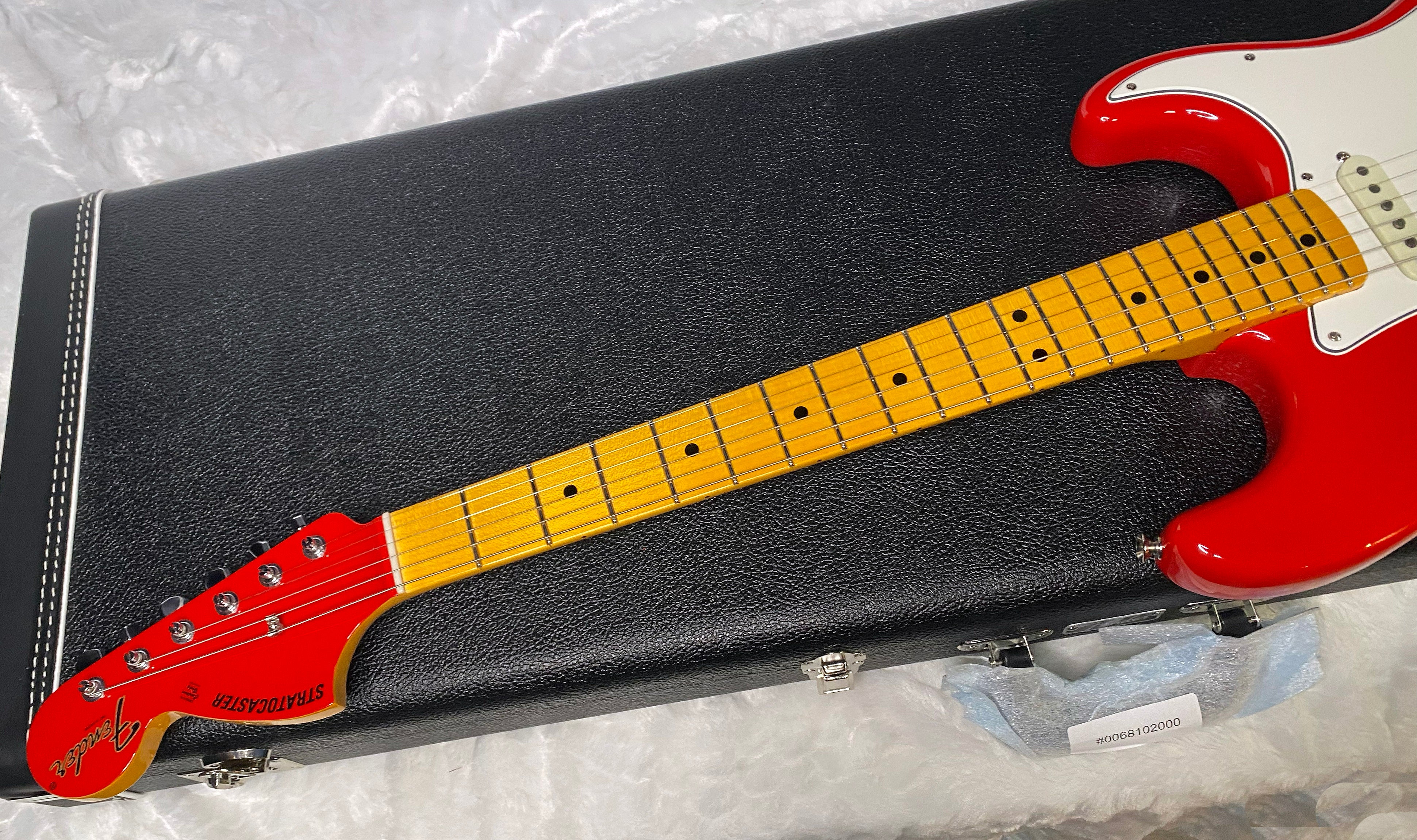NEW! Fender Custom Shop Special Run '69 Stratocaster NOS Finish - Handwound P/U's - Ferrari Red - Reverse Matching Headstock - 8 lbs - Authorized Dealer - One OFF! SUPRE RARE! G06974