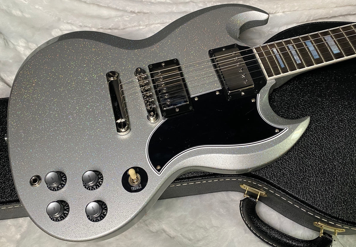 NEW! Gibson Custom SG Custom Electric Guitar - Radiant Sparkle - WOW! Just Incredible! 7lbs - Authorized Dealer - G07678