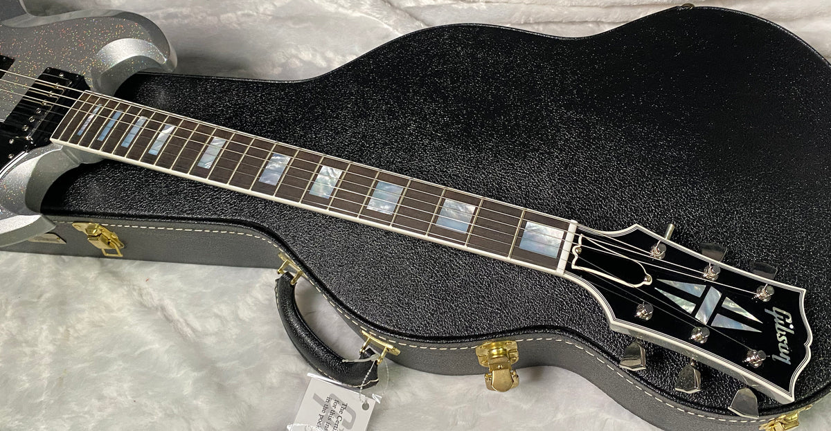 NEW! Gibson Custom SG Custom Electric Guitar - Radiant Sparkle - WOW! Just Incredible! 7lbs - Authorized Dealer - G07678
