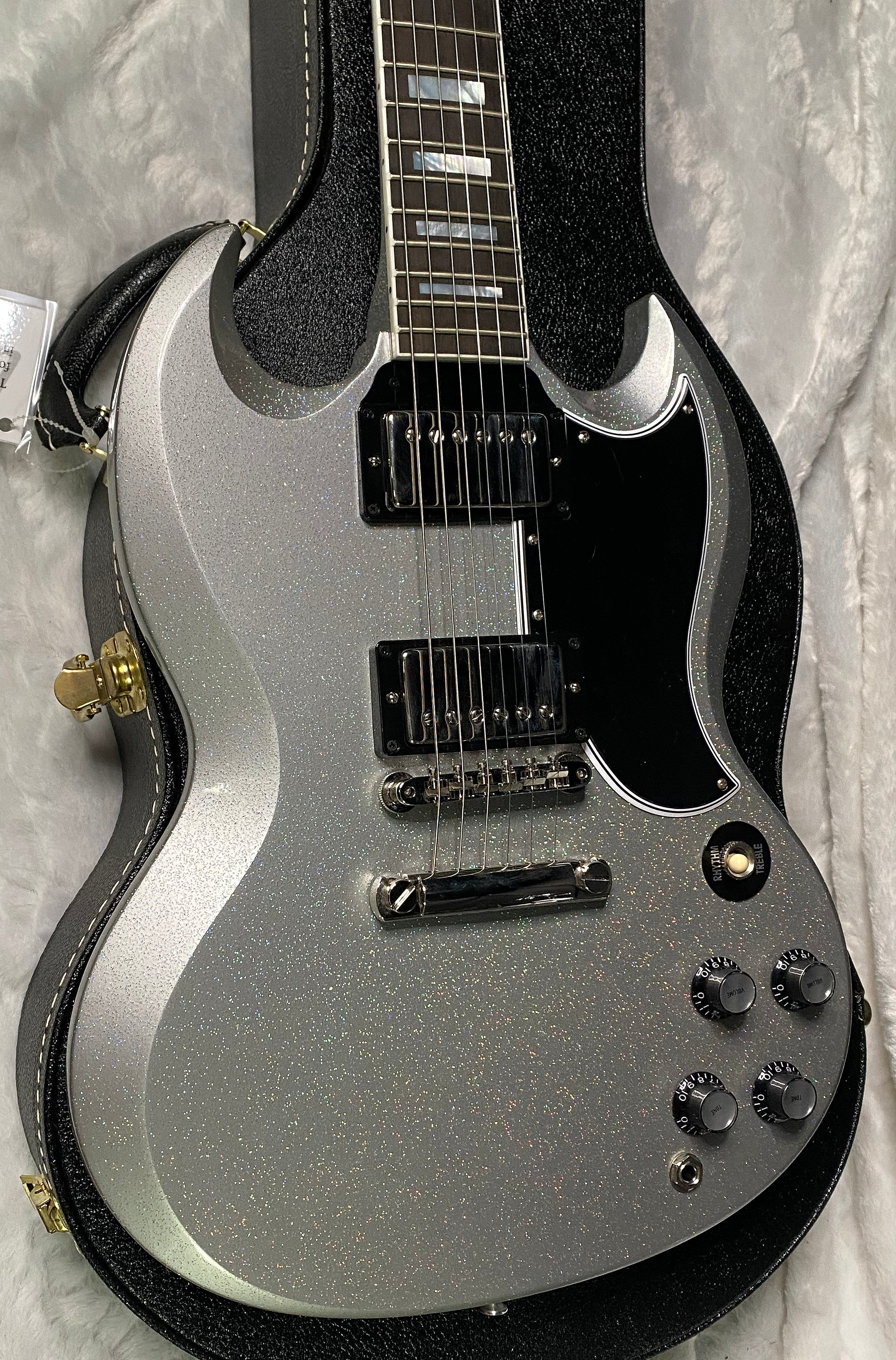 NEW! Gibson Custom SG Custom Electric Guitar - Radiant Sparkle - WOW! Just Incredible! 7lbs - Authorized Dealer - G07678