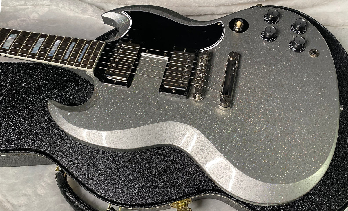 NEW! Gibson Custom SG Custom Electric Guitar - Radiant Sparkle - WOW! Just Incredible! 7lbs - Authorized Dealer - G07678