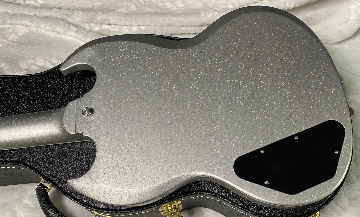 NEW! Gibson Custom SG Custom Electric Guitar - Radiant Sparkle - WOW! Just Incredible! 6.9lbs - Authorized Dealer - G07686