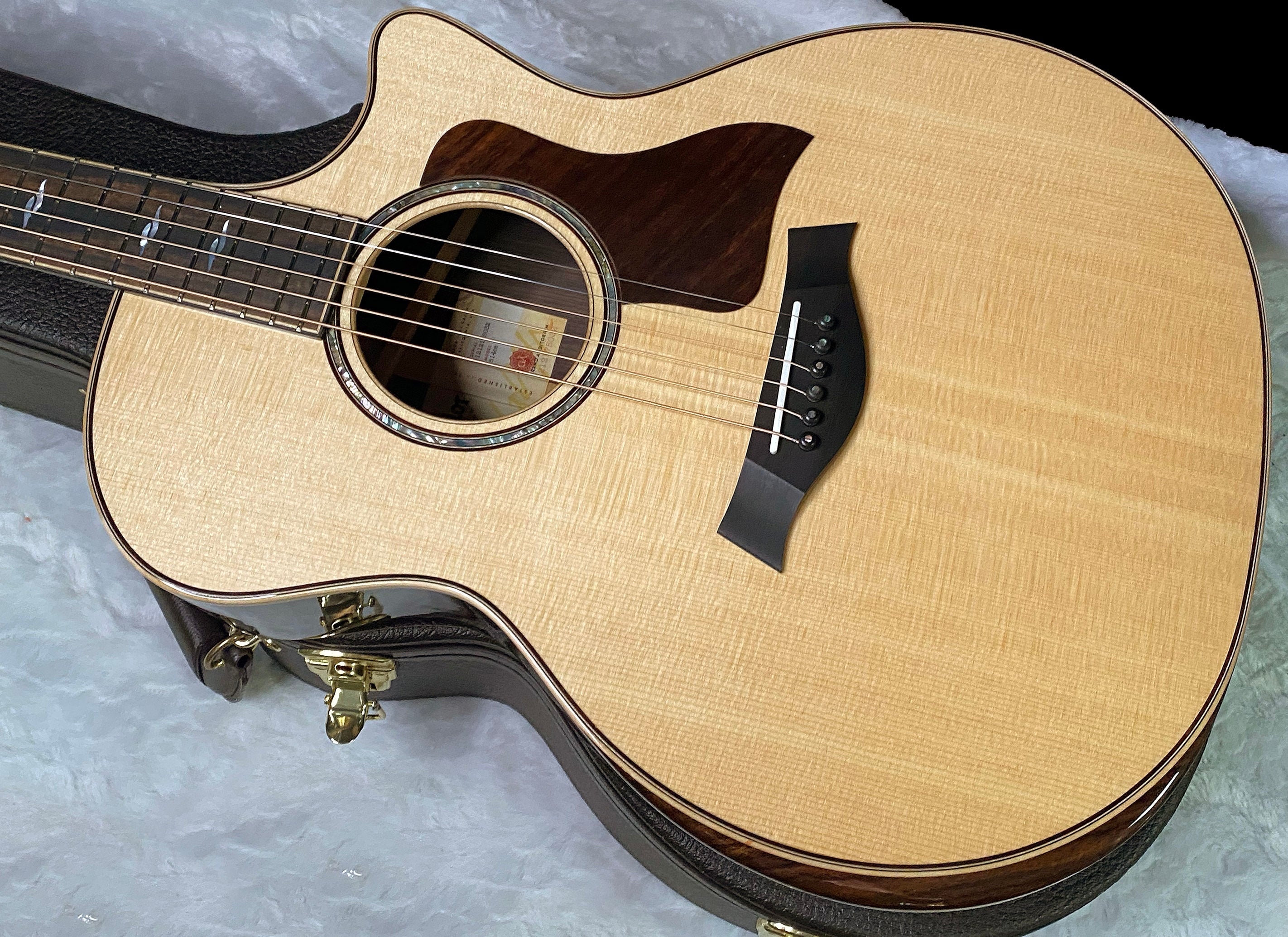 Taylor 814ce Next Generation Acoustic-Electric Guitar - Natural Gloss - 4.65lbs - Authorized Dealer - G07706