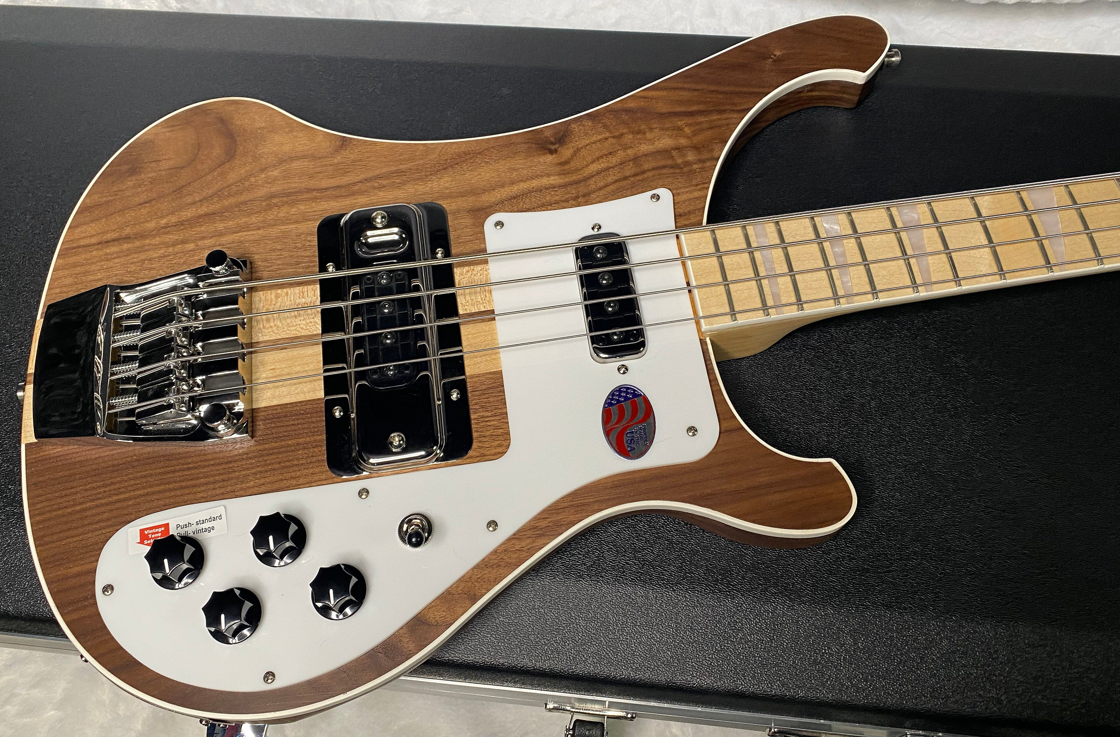 NEW! Rickenbacker 4003 W Walnut - 4-String Bass - Authorized Dealer - 8.5 lbs - G06986