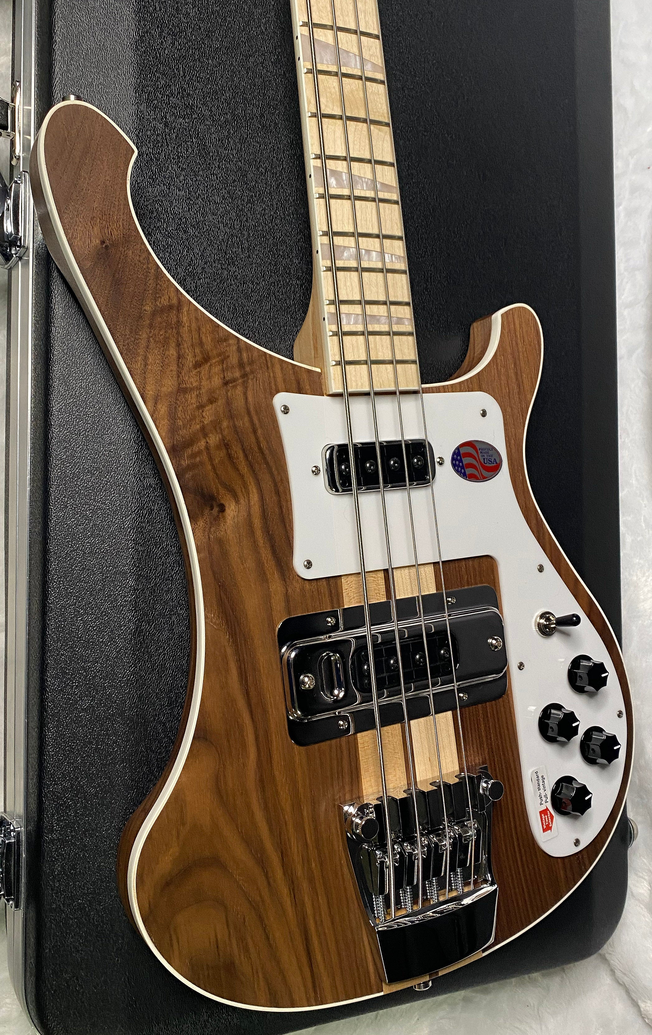 NEW! Rickenbacker 4003 W Walnut - 4-String Bass - Authorized Dealer - 8.5 lbs - G06986