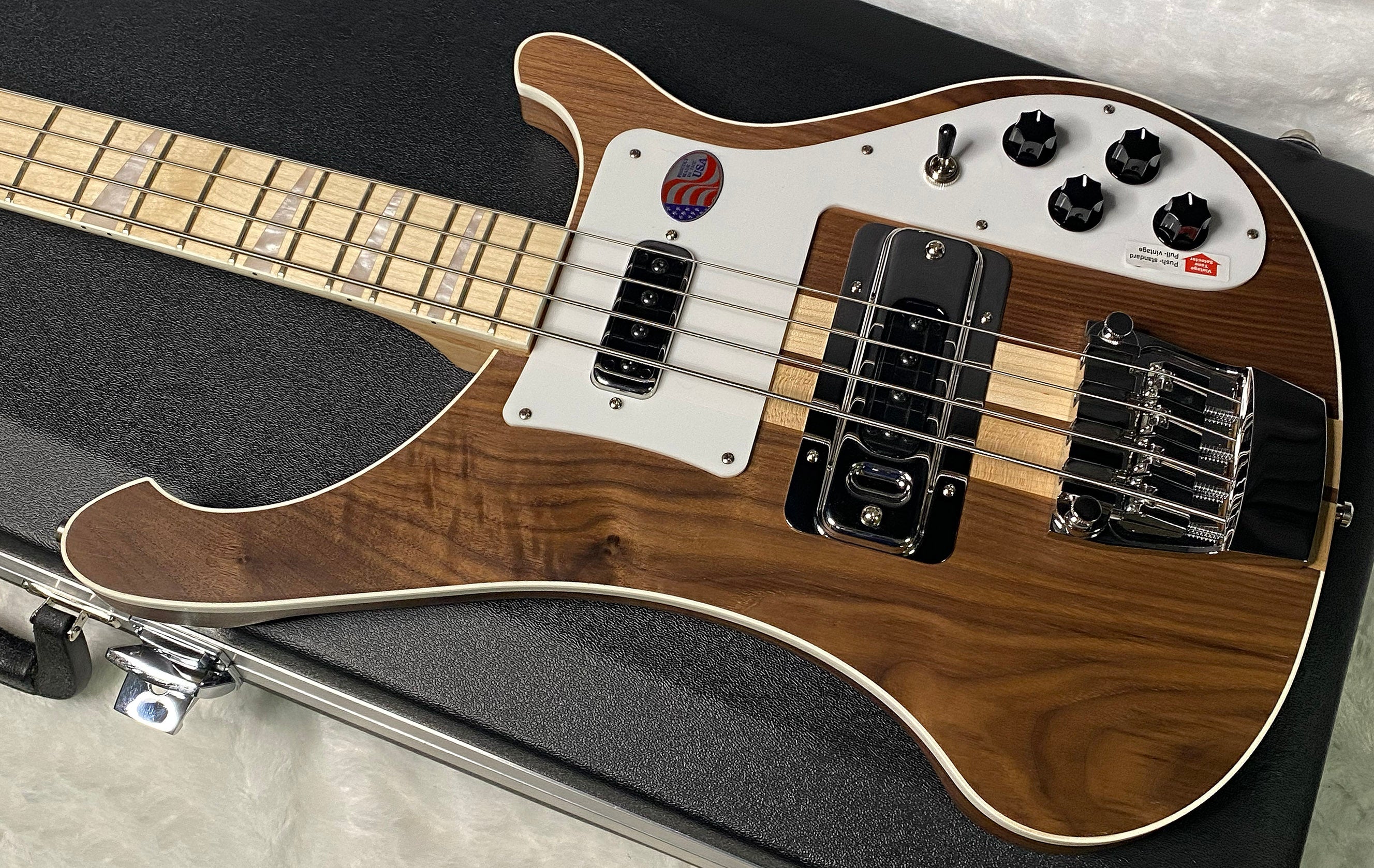 NEW! Rickenbacker 4003 W Walnut - 4-String Bass - Authorized Dealer - 8.5 lbs - G06986