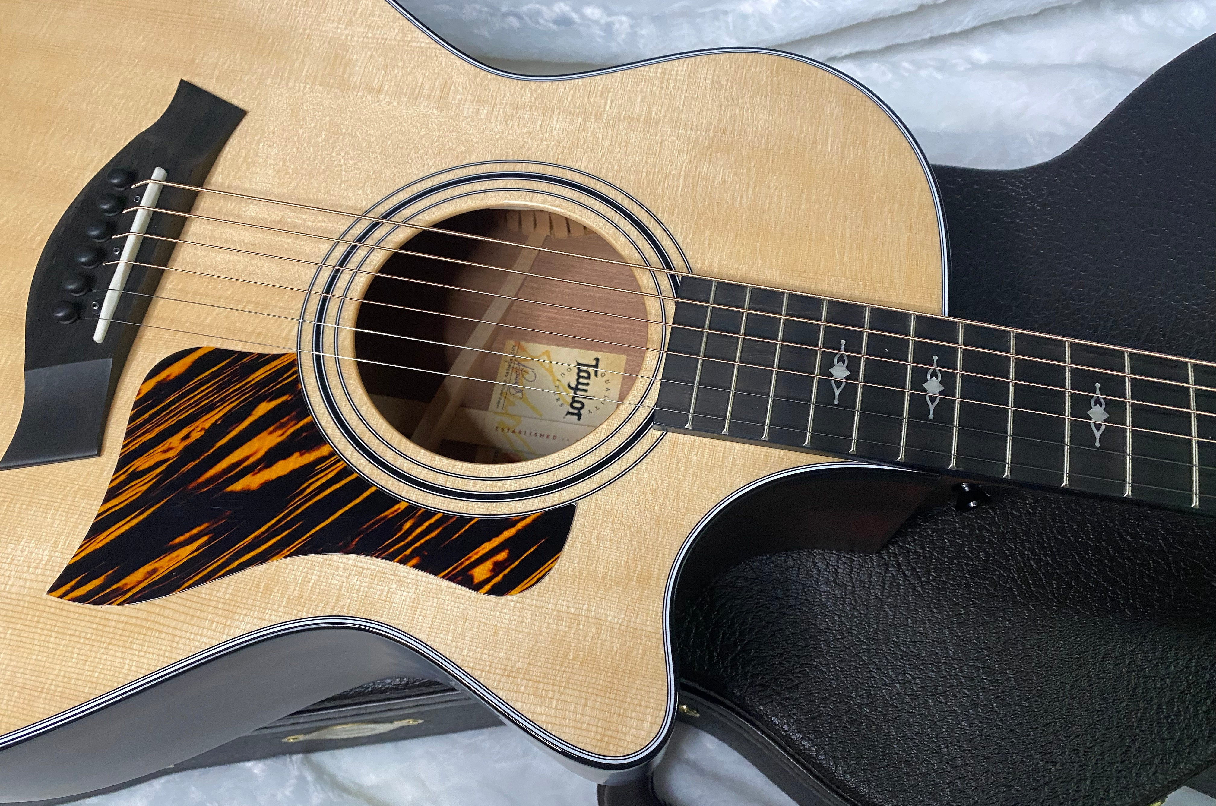 NEW! Taylor 312ce V-Class Grand Concert Acoustic-Electric Guitar - Natural - 4.5lbs - Authorized Dealer - G06277