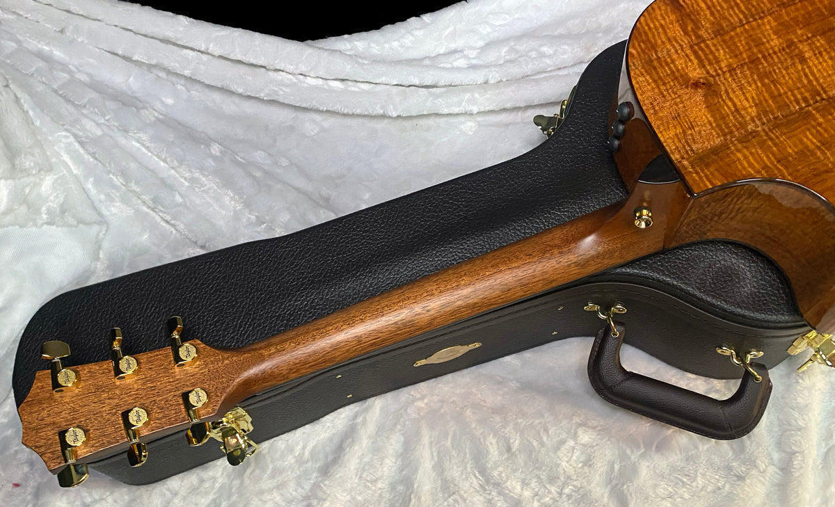 NEW! Taylor Custom 724ce Acoustic-Electric Guitar - Natural Gloss - AAAAA Hand Picked Koa - 4.5lbs - WOW! Authorized Dealer - G07718