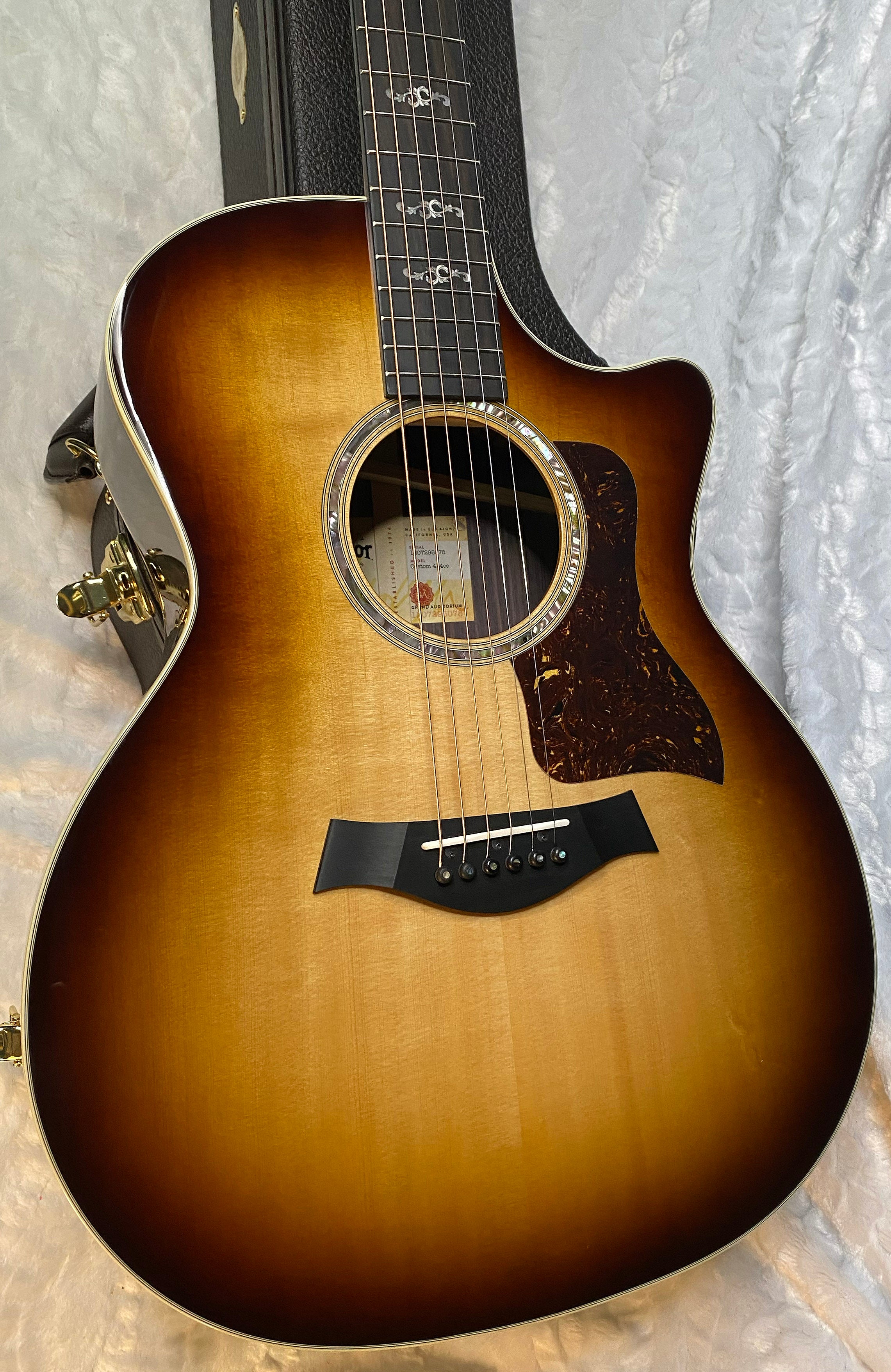 NEW! Taylor 414ce V-Class Special-Edition Grand Auditorium Acoustic-Electric Guitar Shaded Edge Burst - Authorized Dealer - 5lbs - G05545