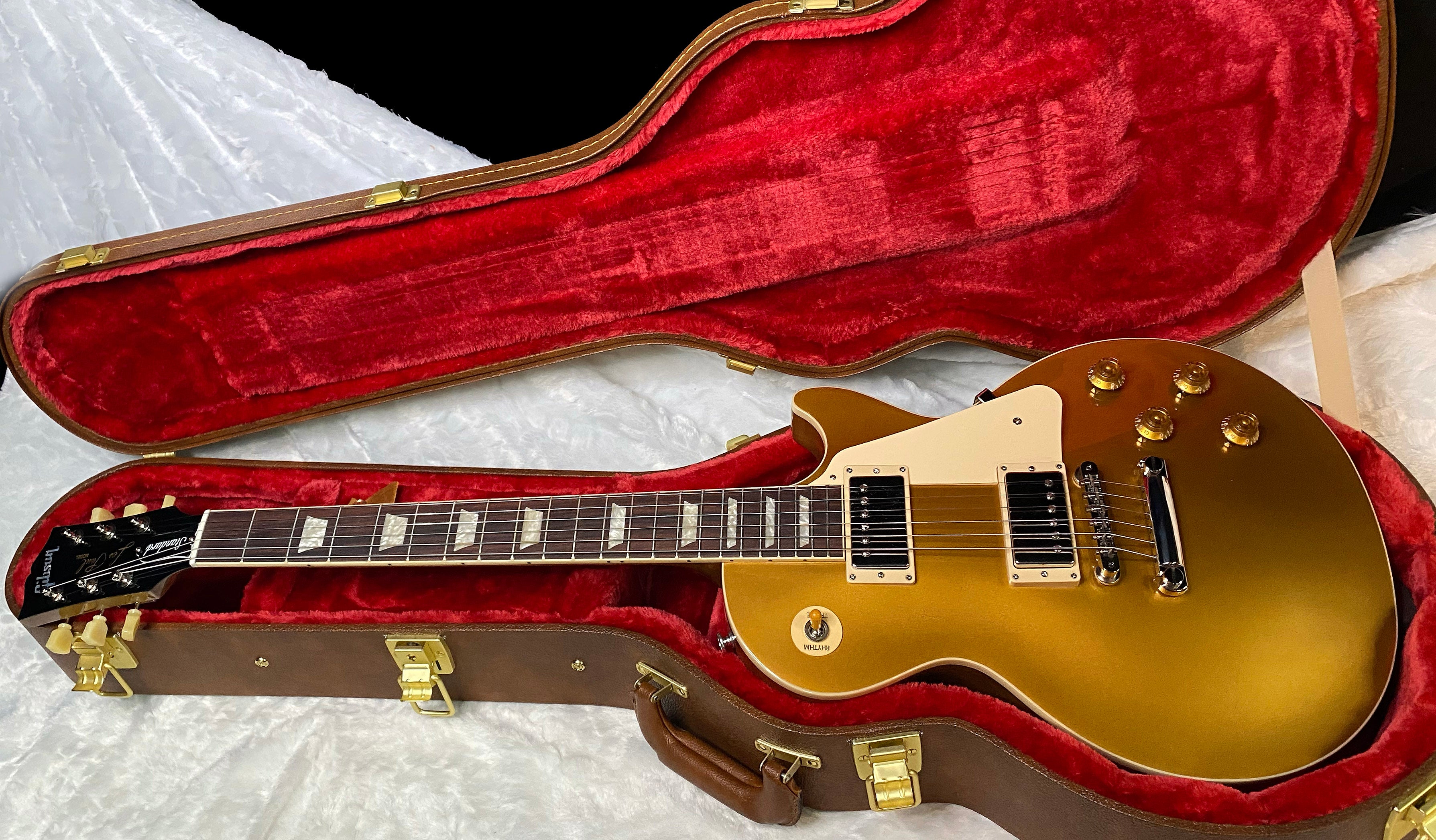 NEW ! Gibson Les Paul 50's Standard Gold Top - Authorized Dealer - 9.7 lbs - G07010