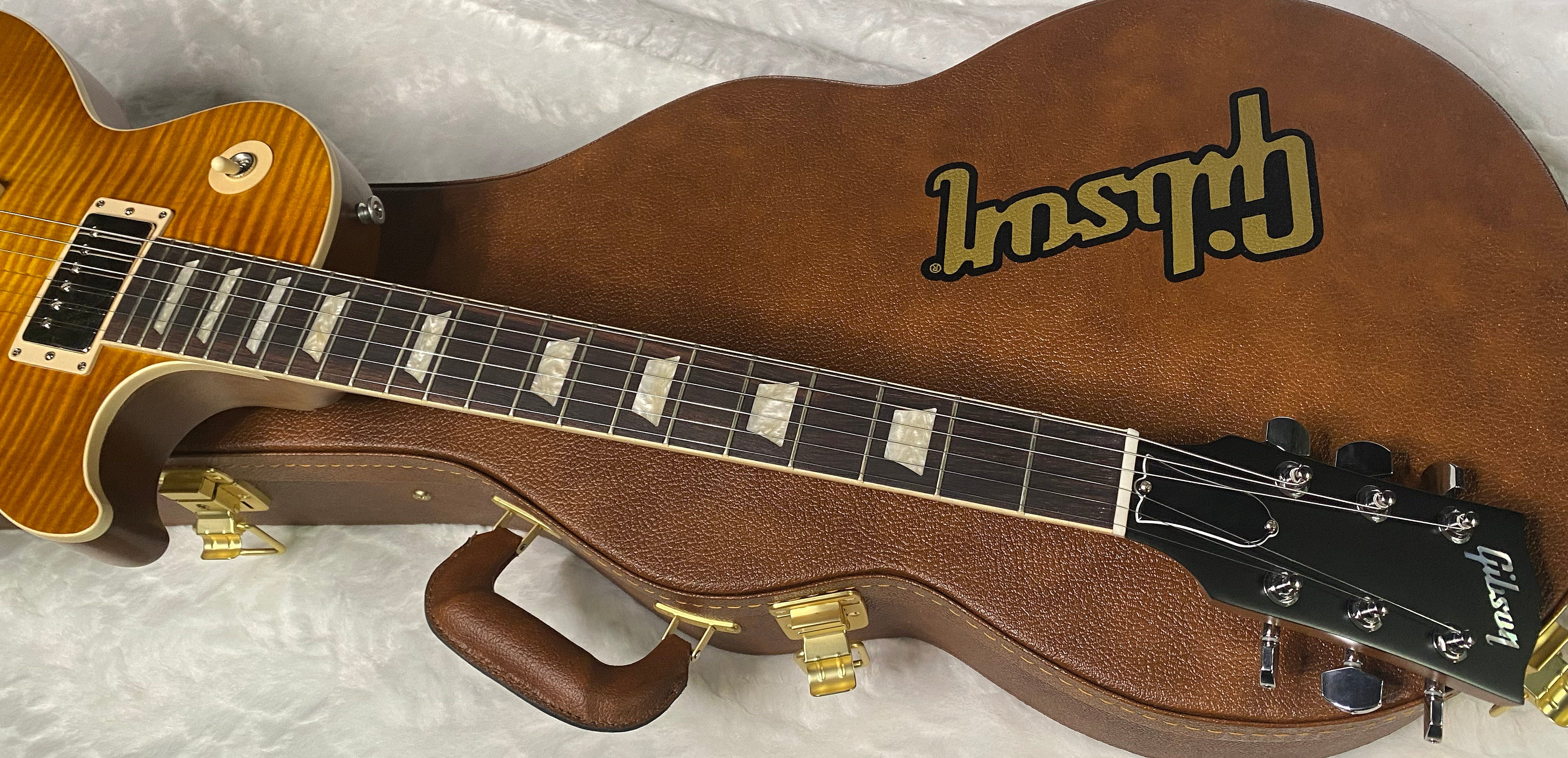 NEW ! Gibson Kirk Hammett "Greeny” Les Paul Standard Greeny Burst - MONSTER TOP - BEST WE HAVE SEEN ON A GREENY - WOW - 8.9 lbs - Authorized Dealer - G06314