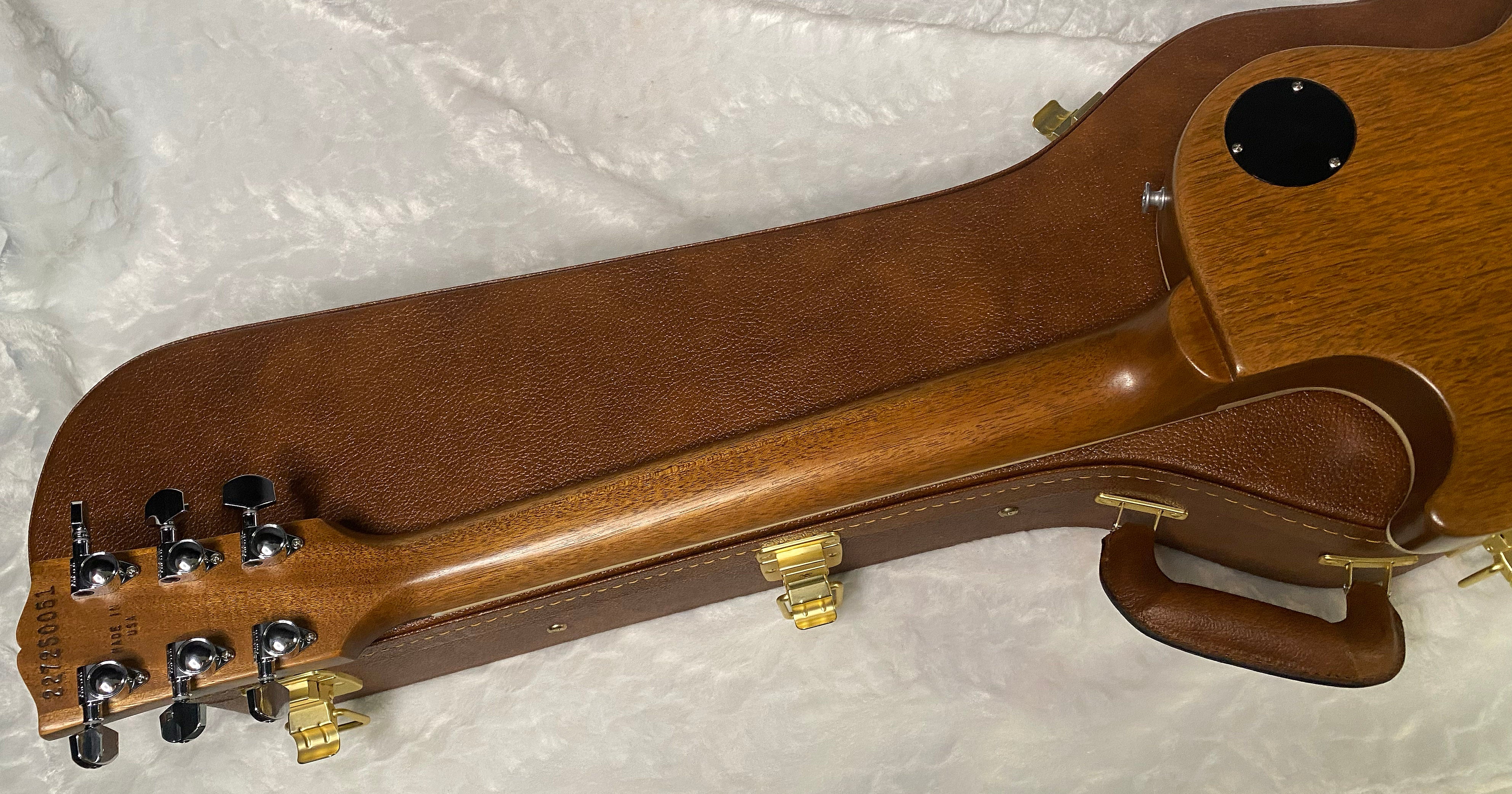 NEW ! Gibson Kirk Hammett "Greeny” Les Paul Standard Greeny Burst - MONSTER TOP - BEST WE HAVE SEEN ON A GREENY - WOW - 8.9 lbs - Authorized Dealer - G06314