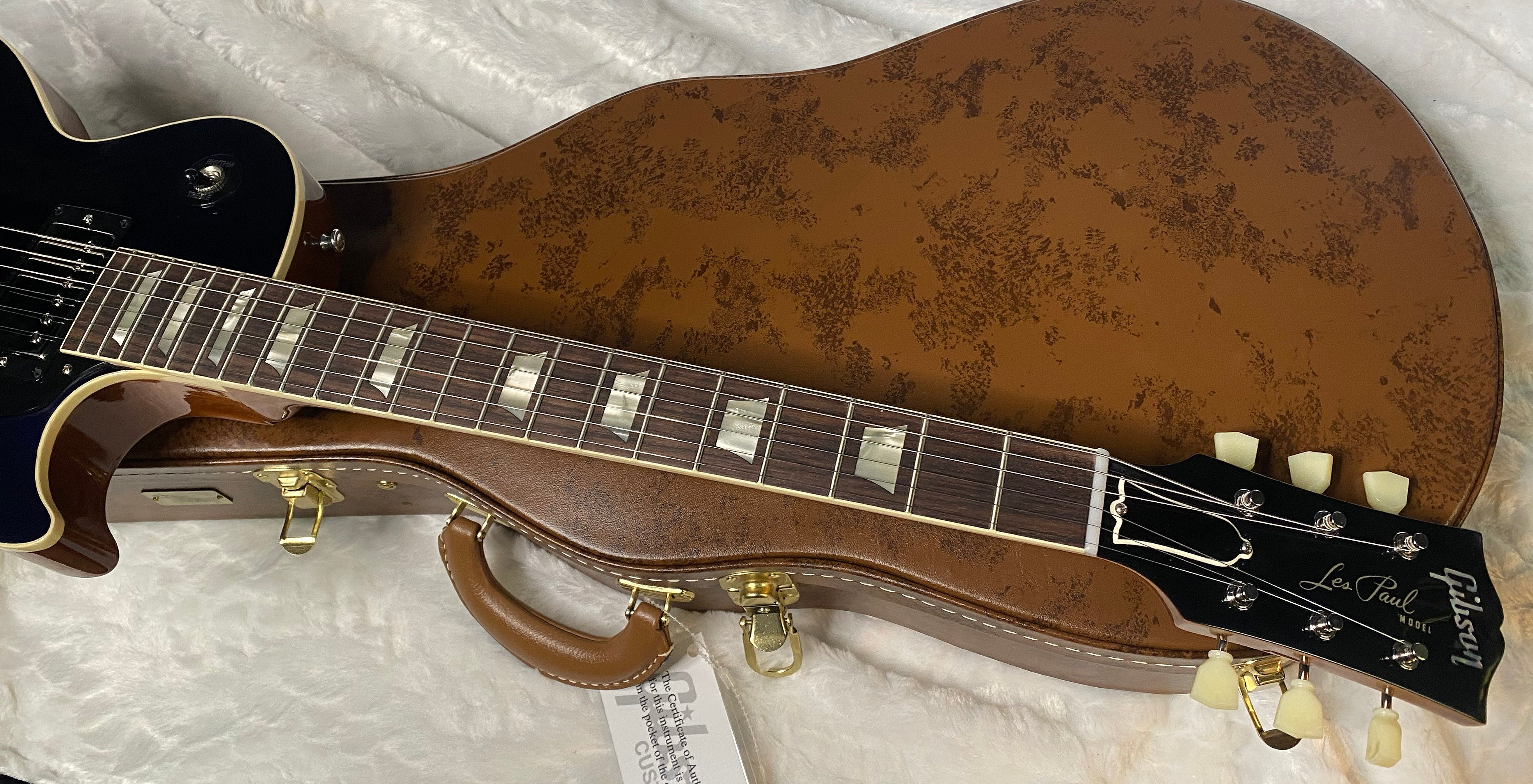 NEW Gibson Custom "Greatest Hits: Volume II Collection" 1957 Les Paul Reissue - Hemisphere Shift Top Gloss - Authorized Dealer - Only 8.4 lbs G06345