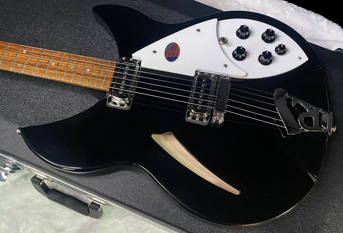 NEW! Rickenbacker 330 Jet Glo JG Jetglo - Semi Hollow Electric Guitar - Authorized Dealer - 7.65 lbs - G07736