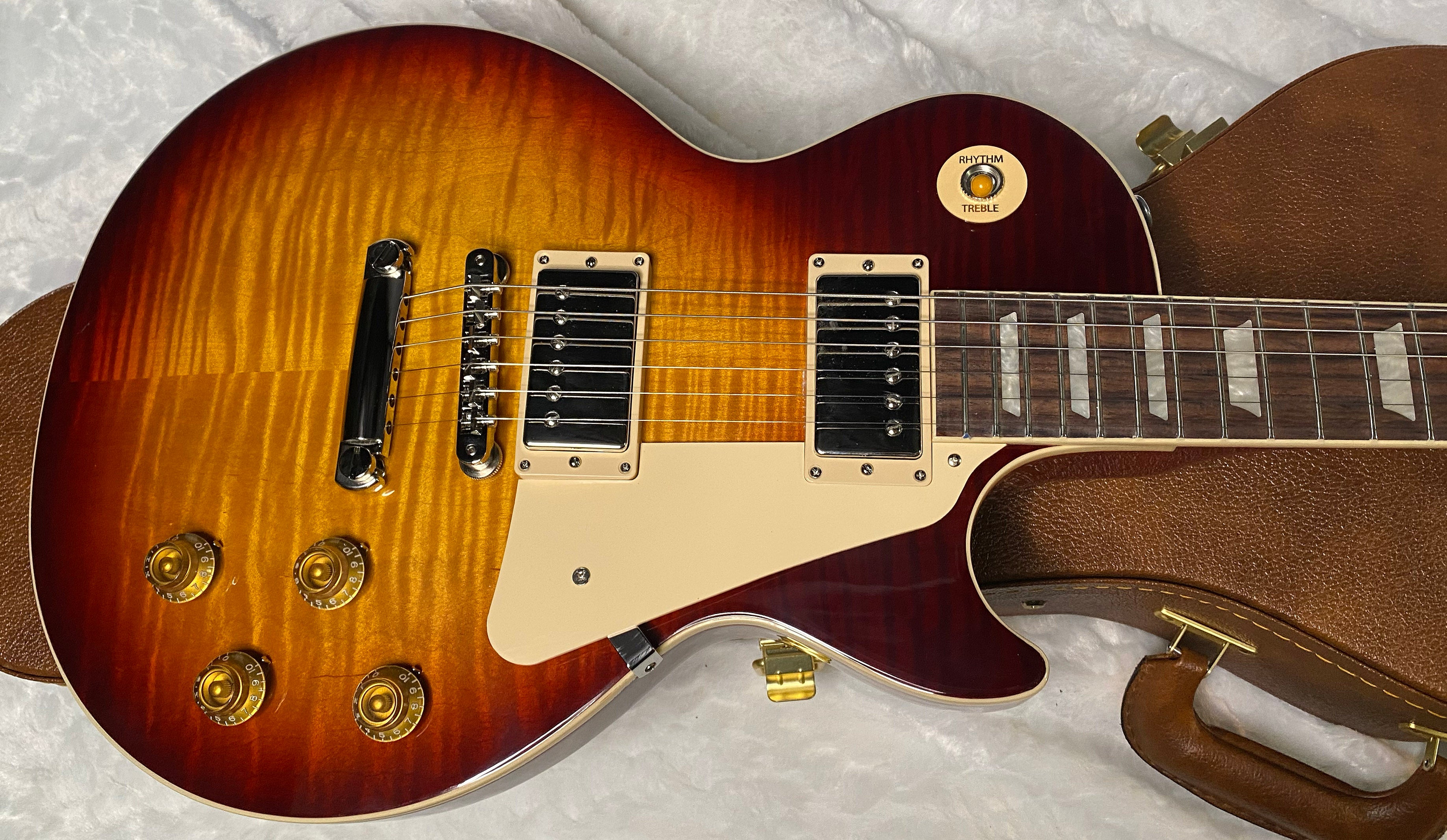 NEW ! Gibson Les Paul Standard '50s - Bourbon Burst - Custom Shop Flame Top - Limited Edition - Authorized Dealer - 9.2 lbs - G06313