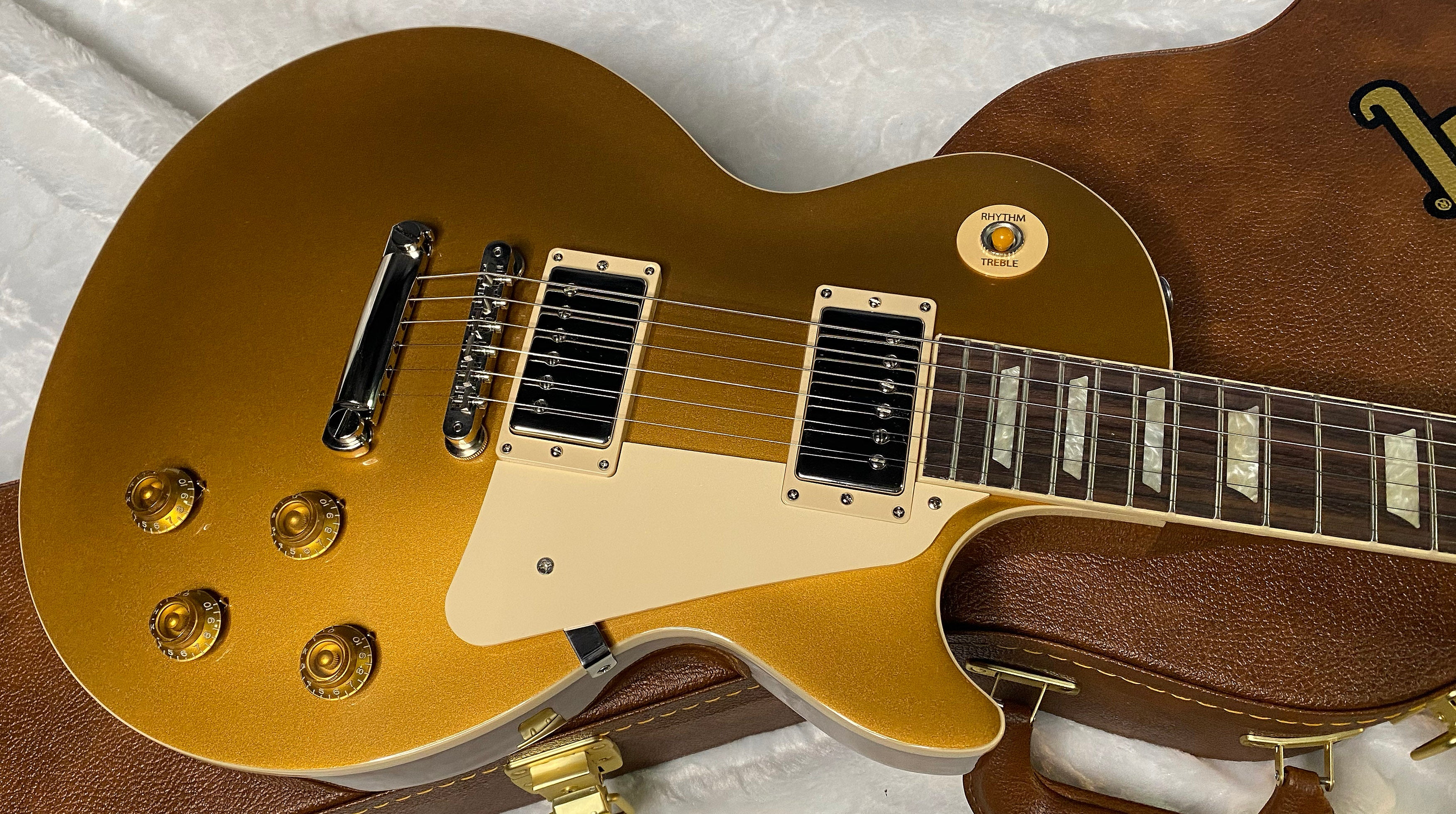 NEW ! Gibson Les Paul 50's Standard Gold Top - Authorized Dealer - 9.5 lbs - G06326