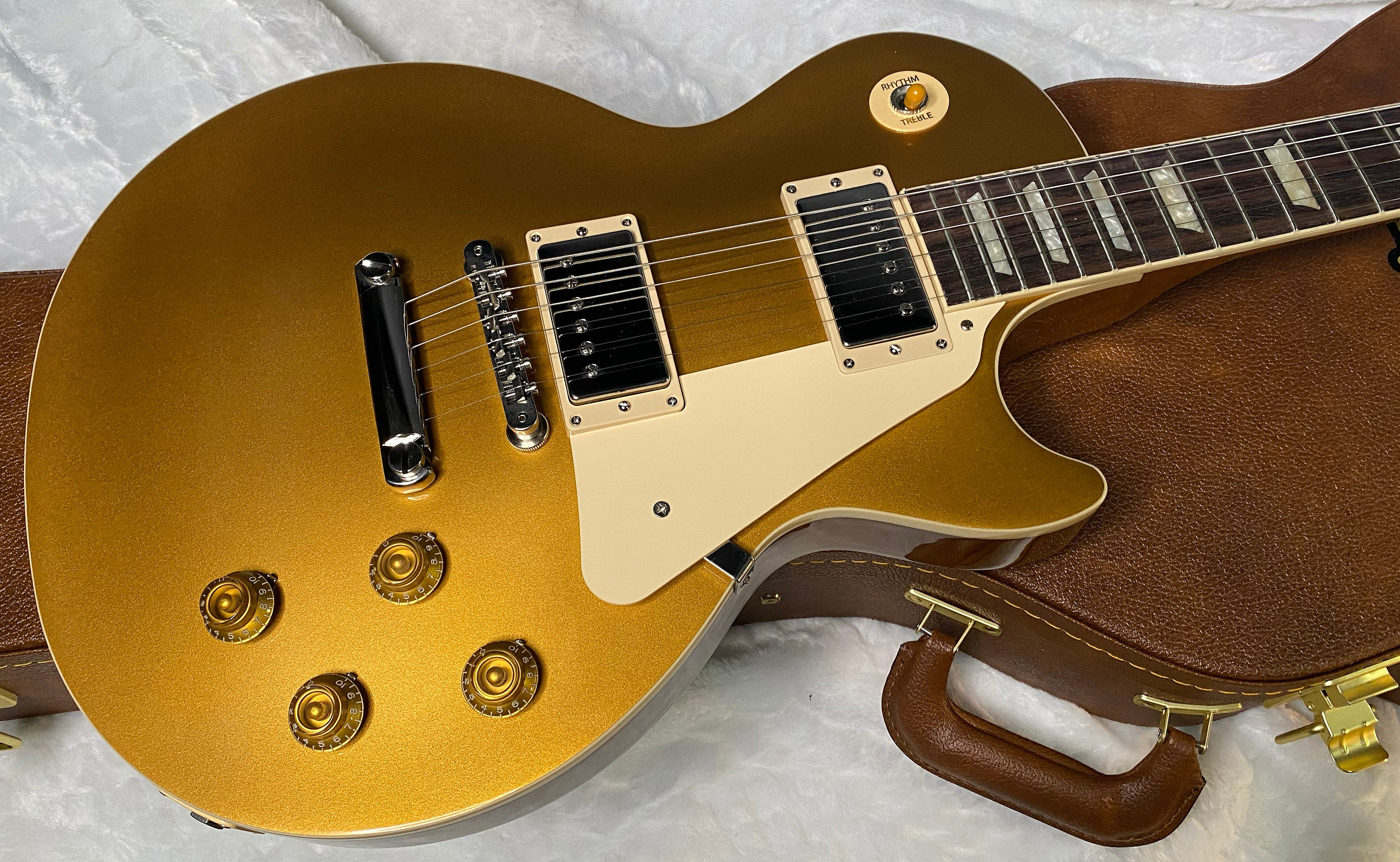 NEW ! Gibson Les Paul 50's Standard Gold Top - Authorized Dealer - 9.5 lbs - G06326