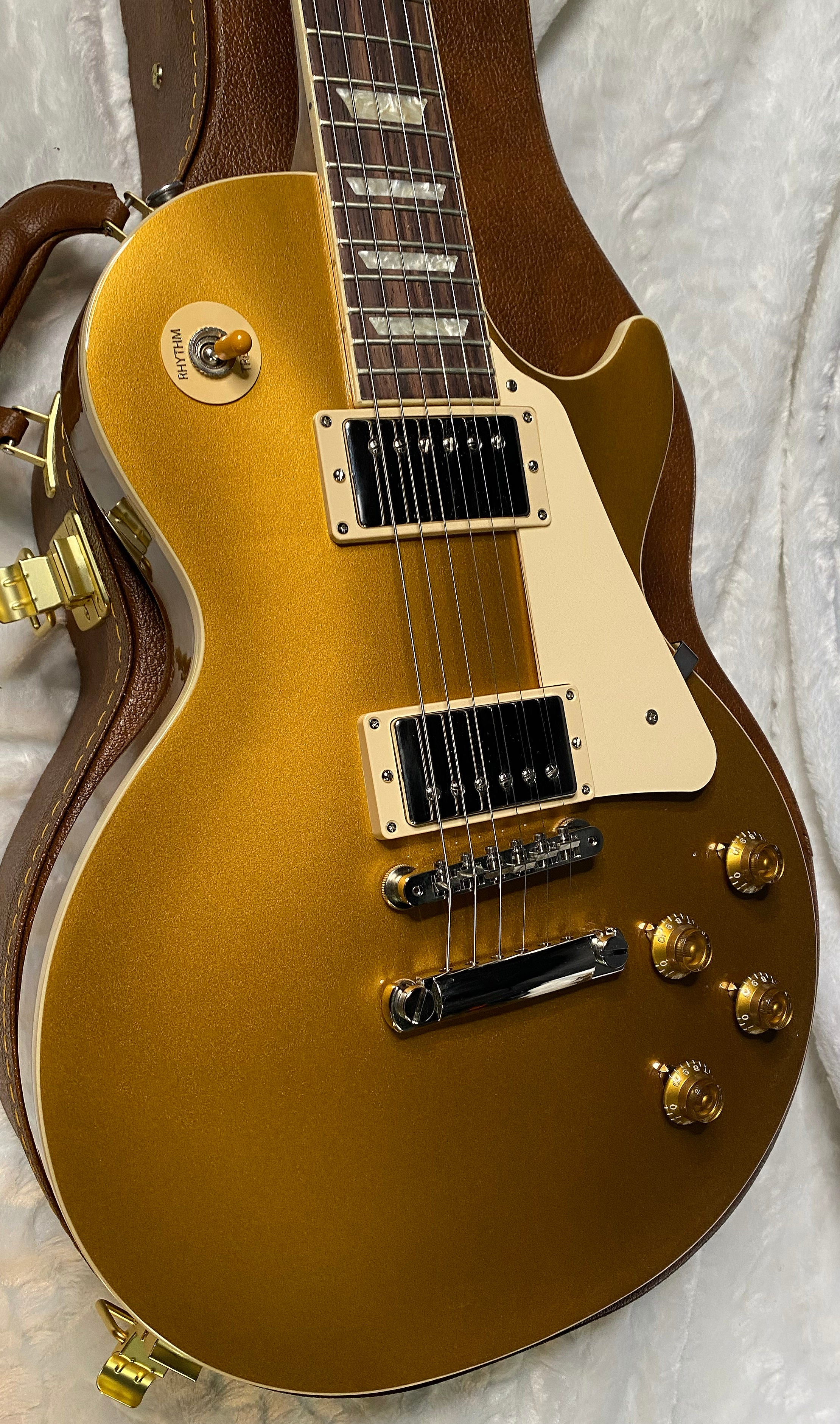 NEW ! Gibson Les Paul 50's Standard Gold Top - Authorized Dealer - 9.5 lbs - G06326