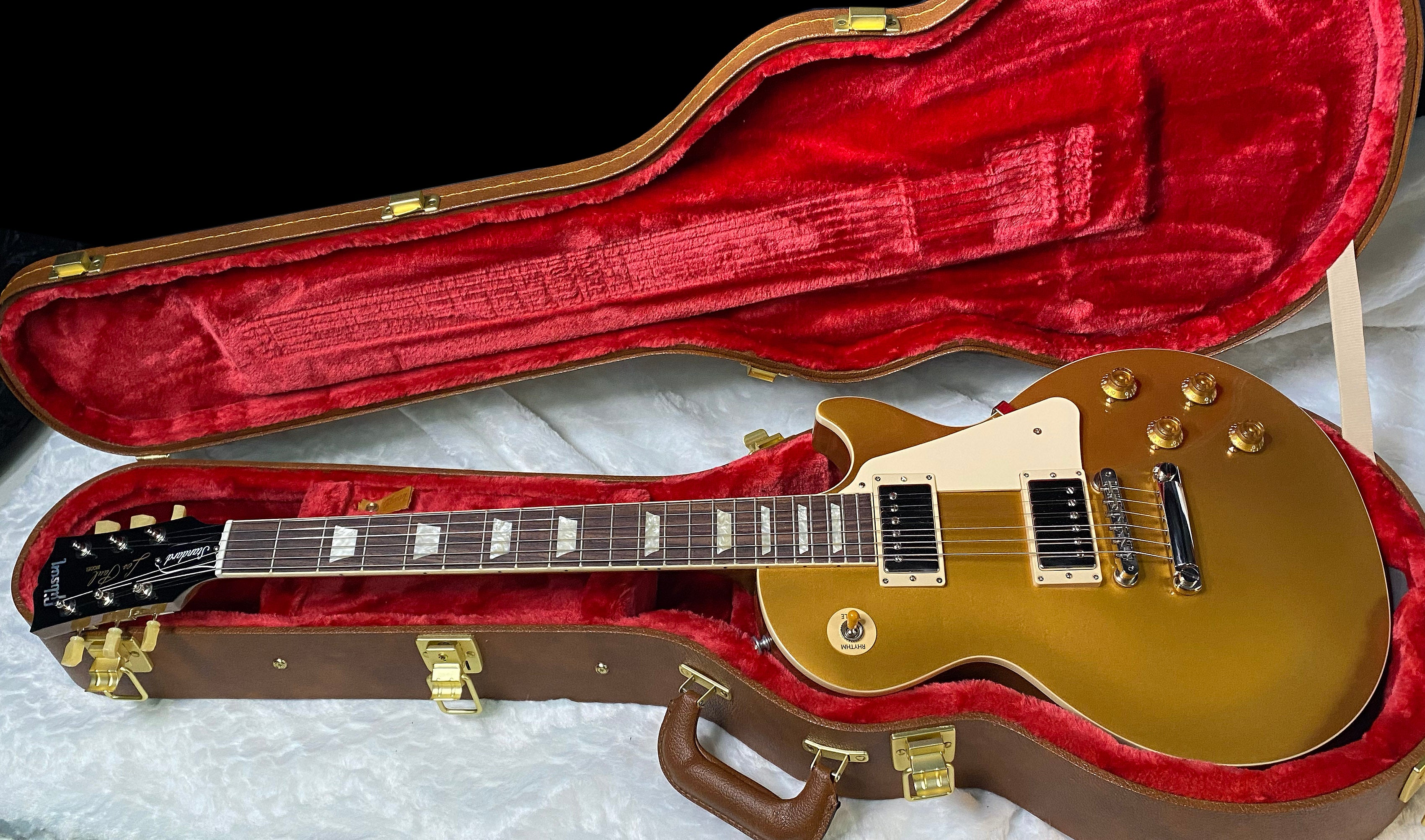 NEW ! Gibson Les Paul 50's Standard Gold Top - Authorized Dealer - 9.5 lbs - G06326
