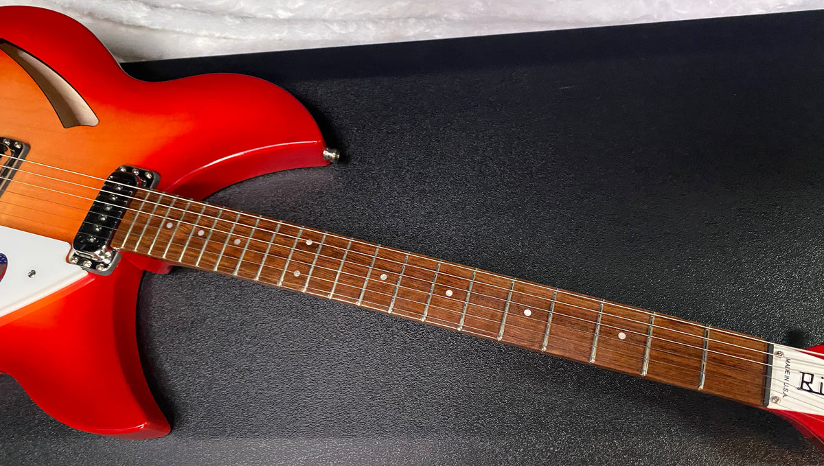 NEW! Rickenbacker 330 Fire Glo FG Fireglo - Semi Hollow Electric Guitar - Authorized Dealer - 7.65 lbs - G07726