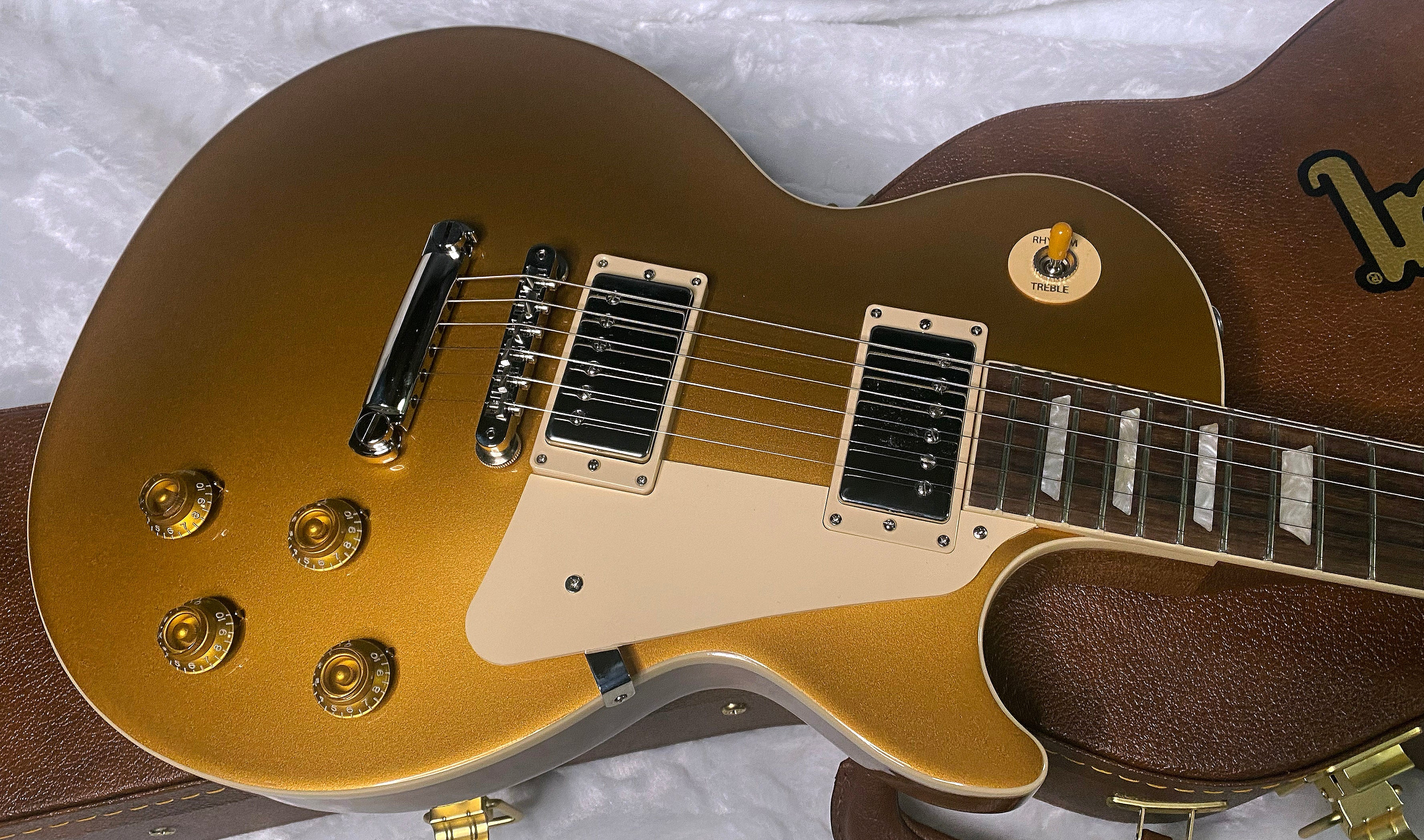 NEW ! Gibson Les Paul 50's Standard Gold Top - Authorized Dealer - 9.9 lbs - G06339