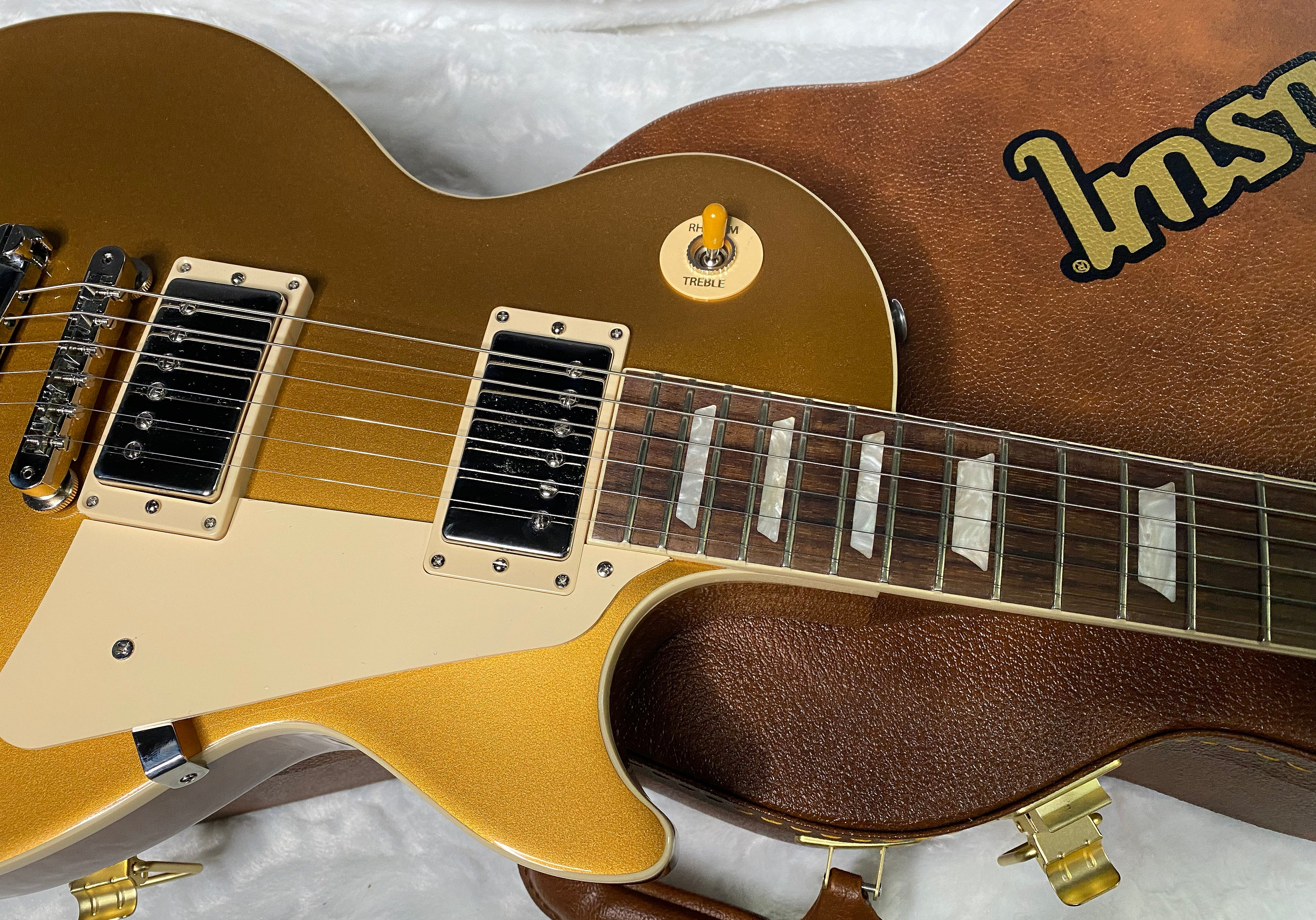 NEW ! Gibson Les Paul 50's Standard Gold Top - Authorized Dealer - 9.9 lbs - G06339