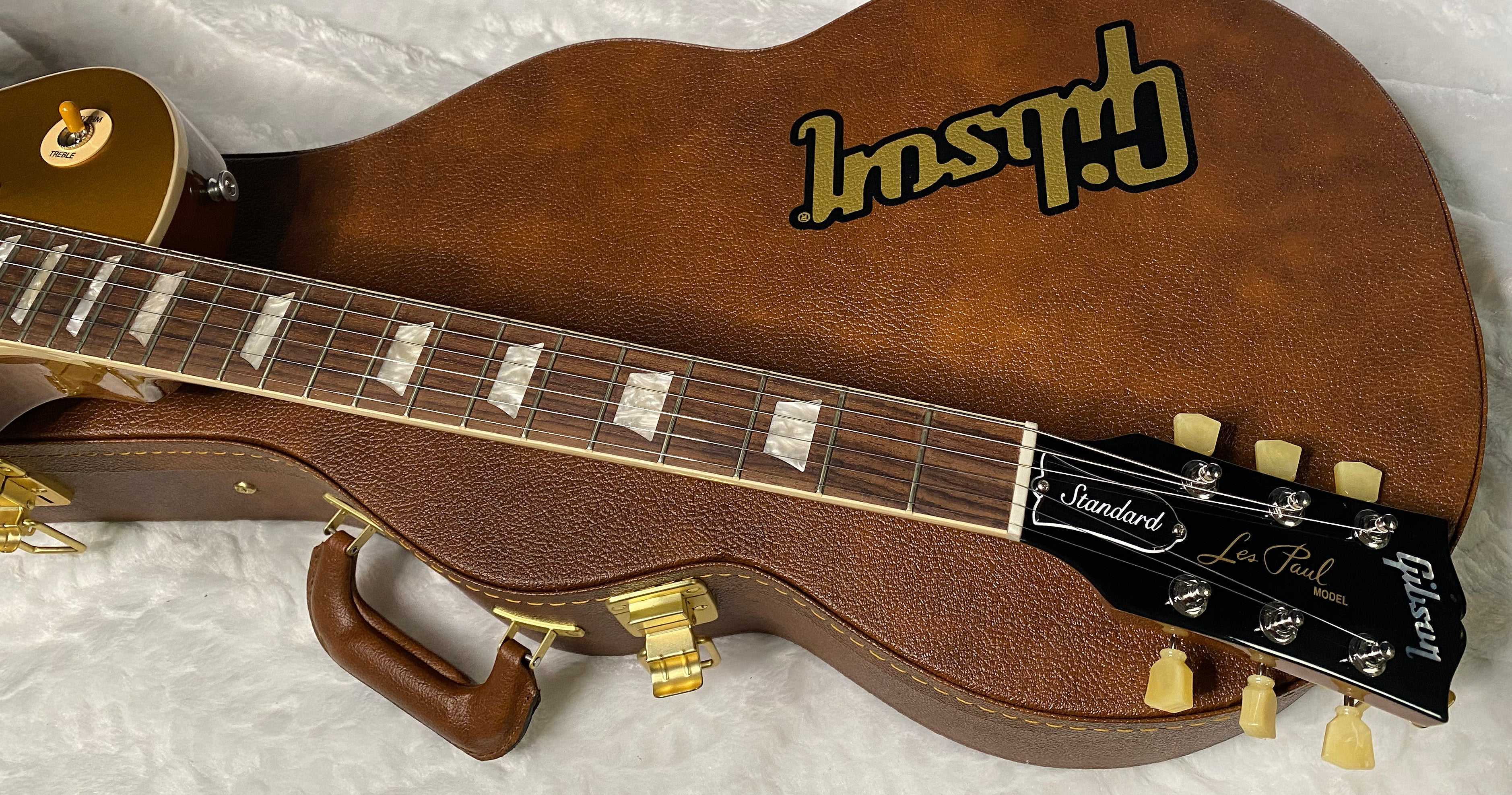 NEW ! Gibson Les Paul 50's Standard Gold Top - Authorized Dealer - 9.9 lbs - G06339