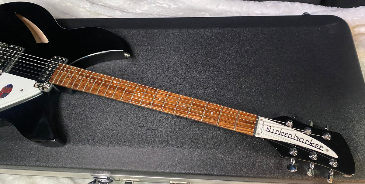 NEW! Rickenbacker 330 Jet Glo JG Jetglo - Semi Hollow Electric Guitar - Authorized Dealer - 7.5 lbs - G07735
