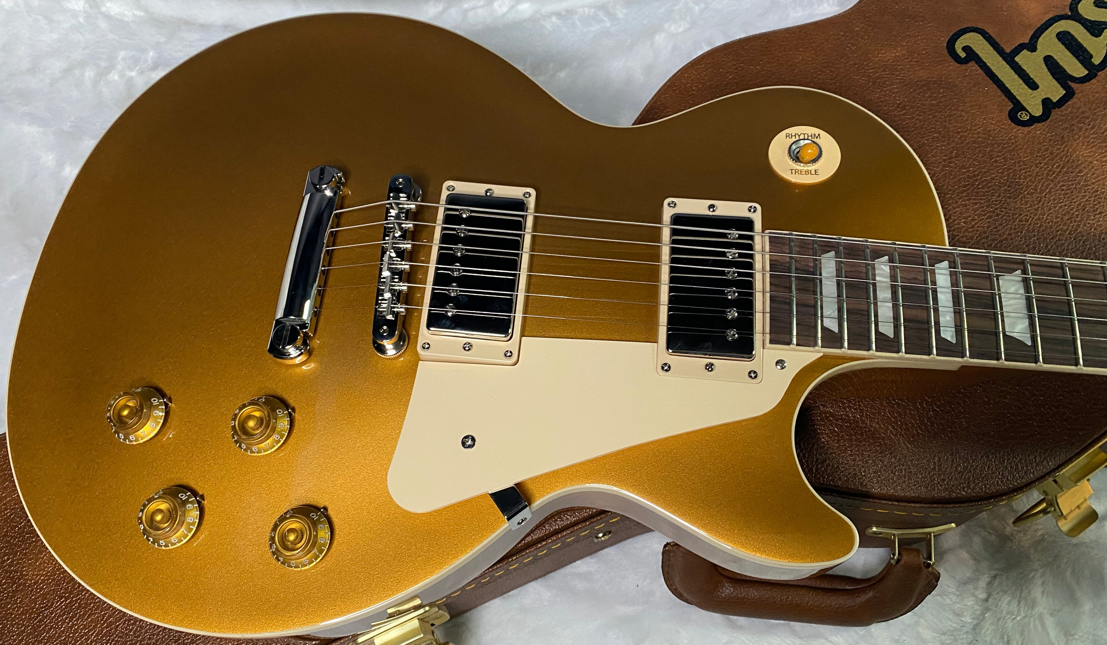 NEW ! Gibson Les Paul 50's Standard Gold Top - Authorized Dealer - 9 lbs - G06332