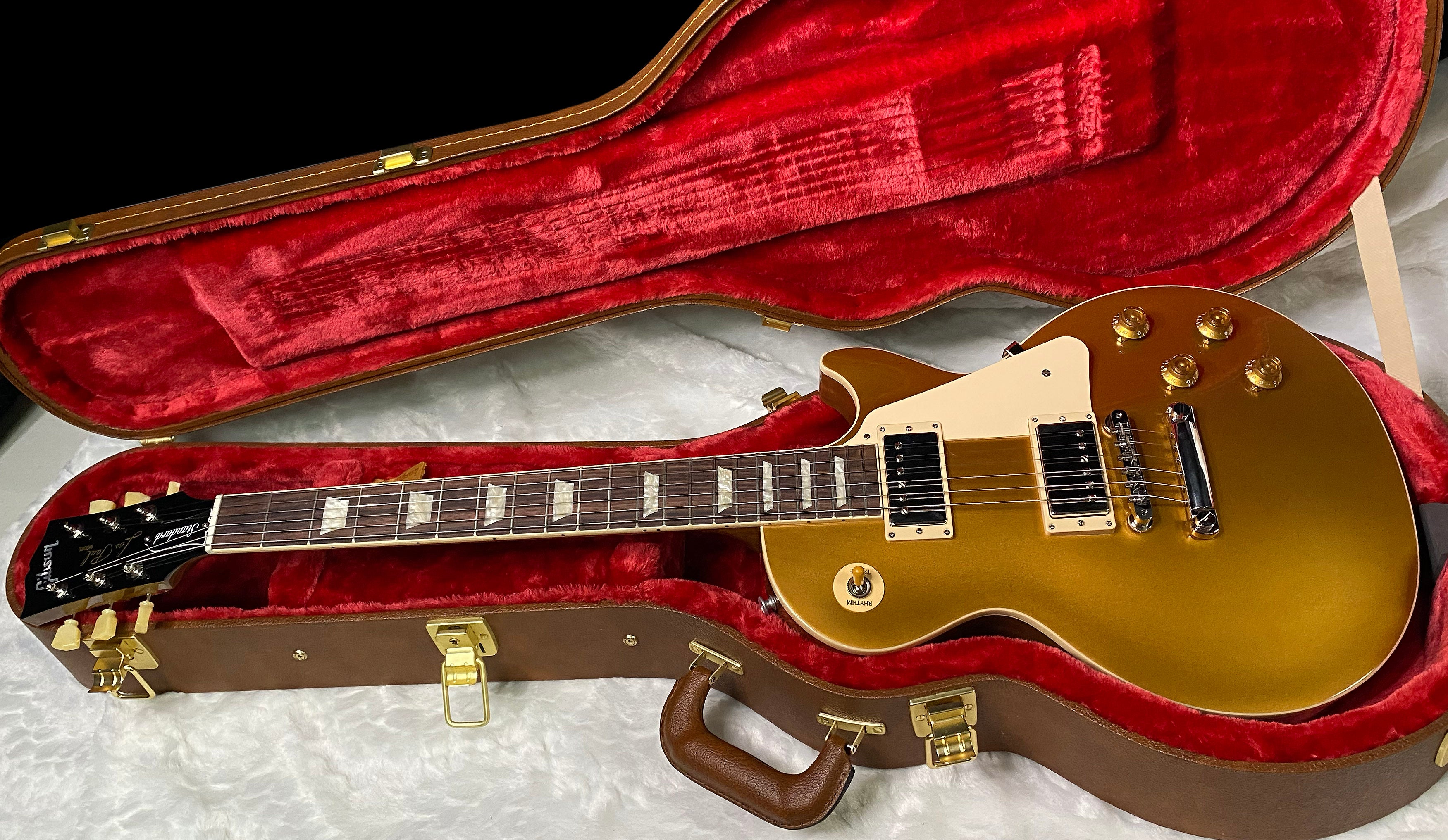NEW ! Gibson Les Paul 50's Standard Gold Top - Authorized Dealer - 9.7 lbs - G06340
