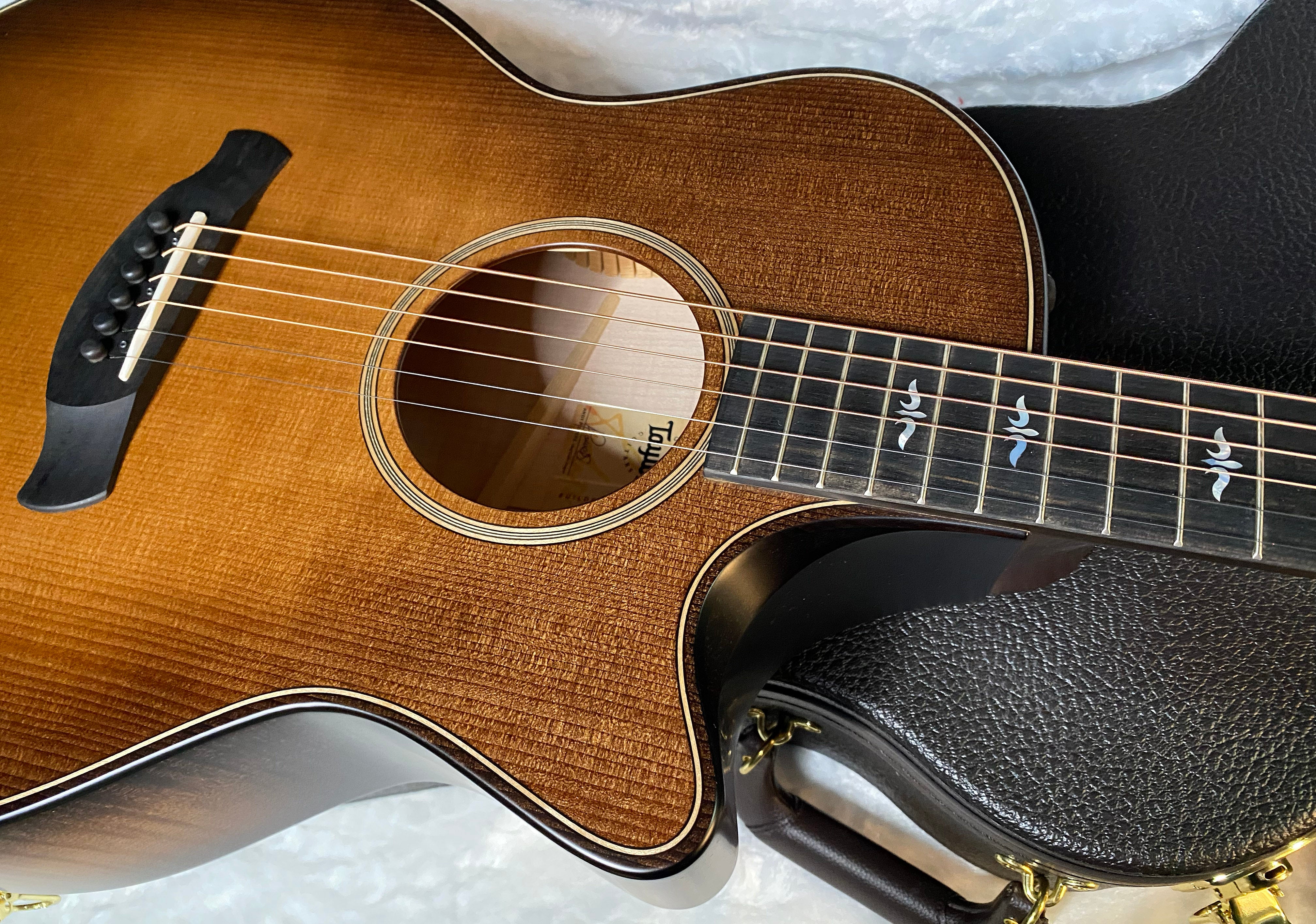 NEW! Taylor Builder's Edition 614ce - Acoustic Electric Guitar - Wild Honey Burst - 4.7 lbs - Authorized Dealer - G05574