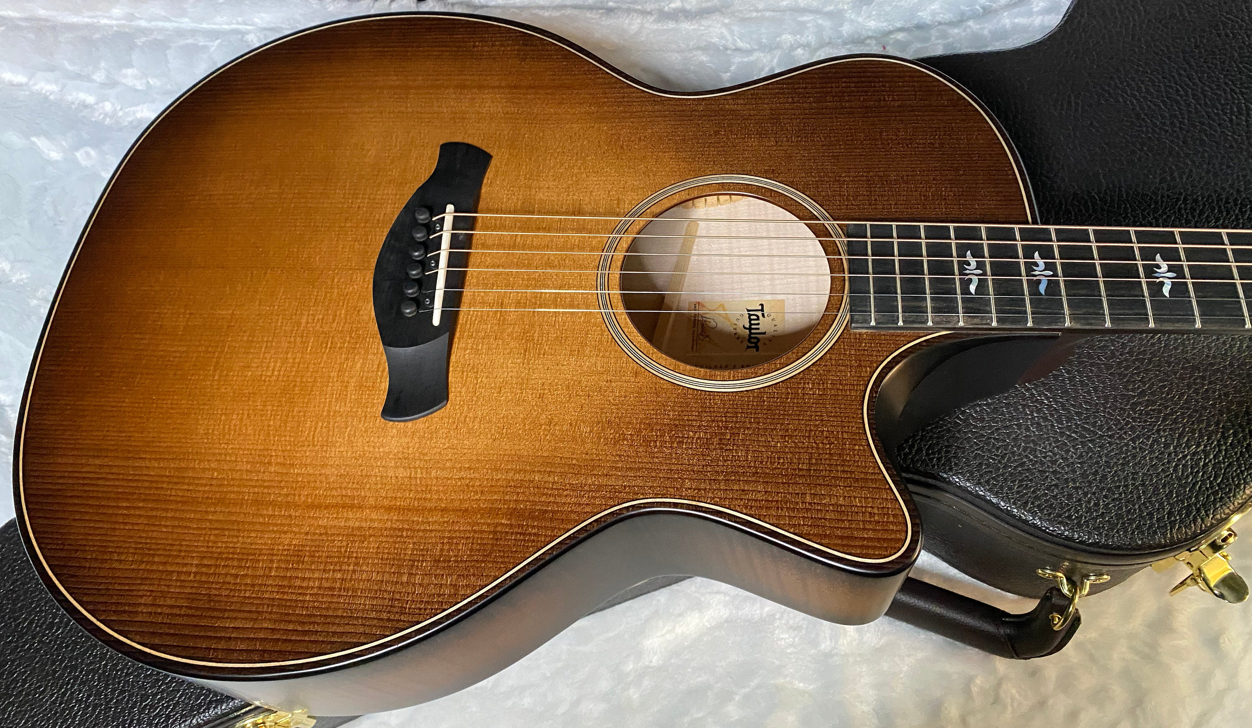 NEW! Taylor Builder's Edition 614ce - Acoustic Electric Guitar - Wild Honey Burst - 4.7 lbs - Authorized Dealer - G05574